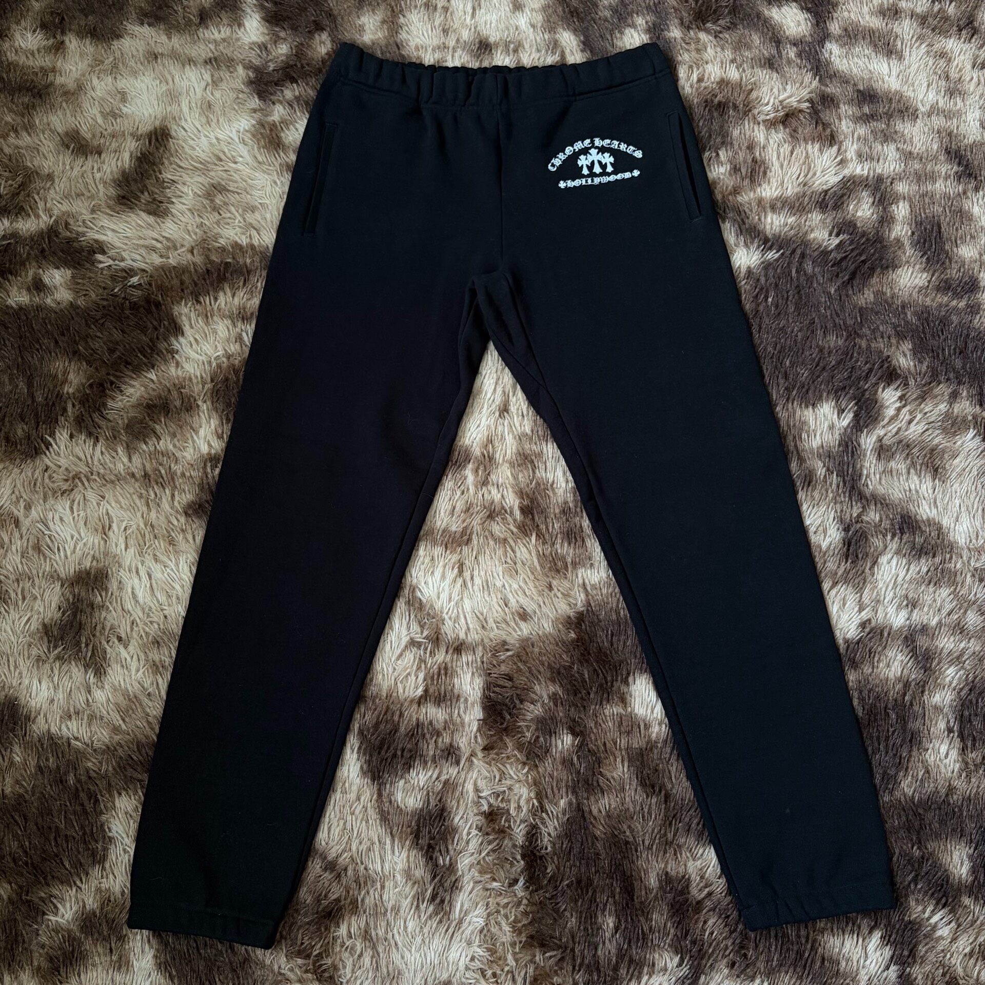 Chrome Hearts Cross Embroidery Sweatpants