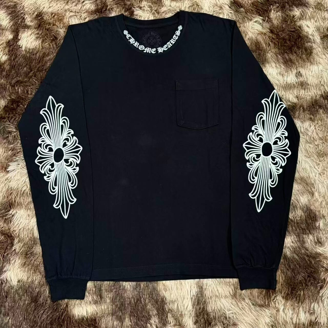 Chrome Hearts Long Sleeve Printed Top