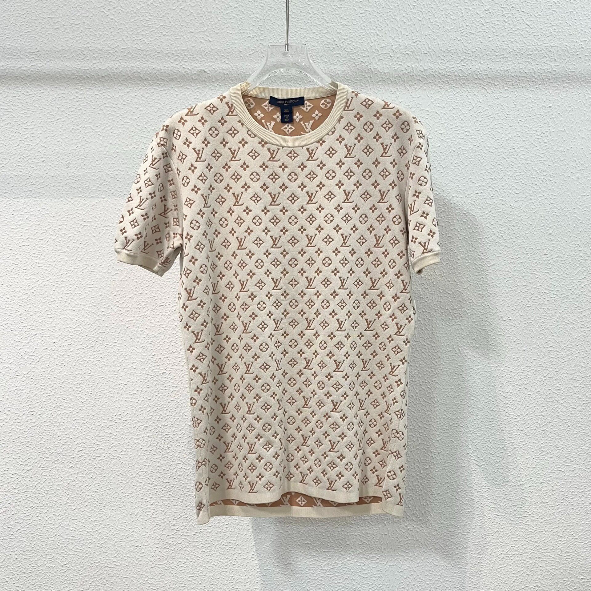 Louis Vuitton Monogram Knit Short Sleeve Top