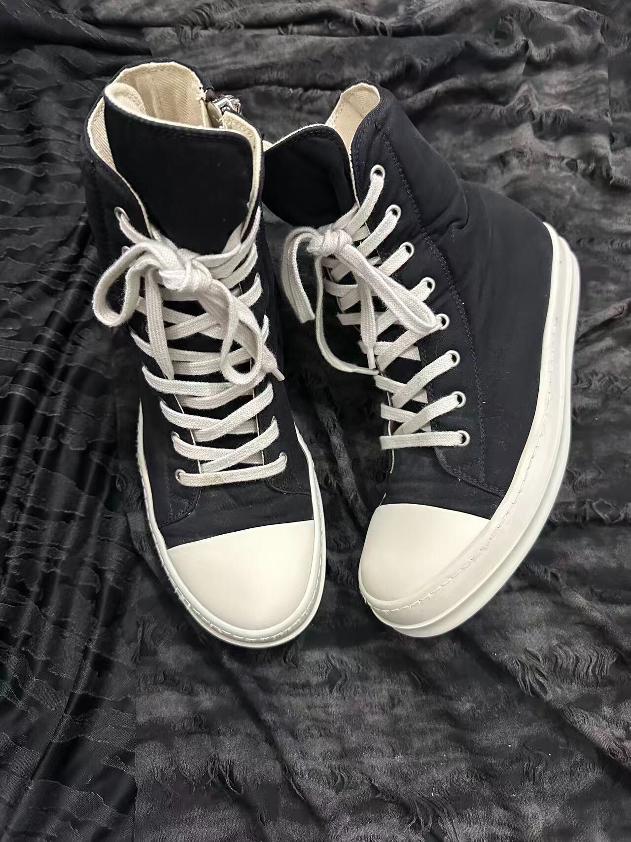 Rick Owens DRKSHDW High-Top Canvas