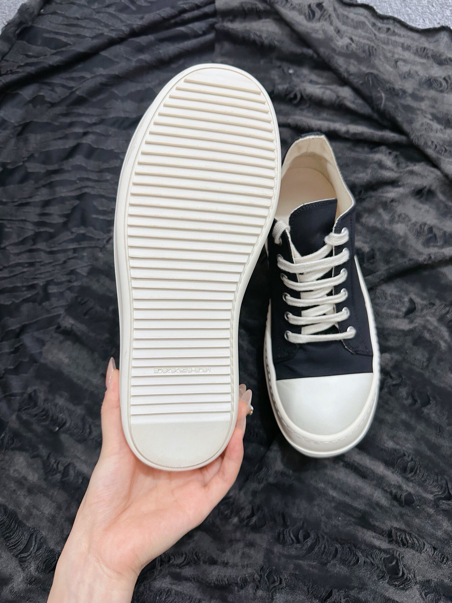 Rick Owens DRKSHDW High-Top Sneakers — back