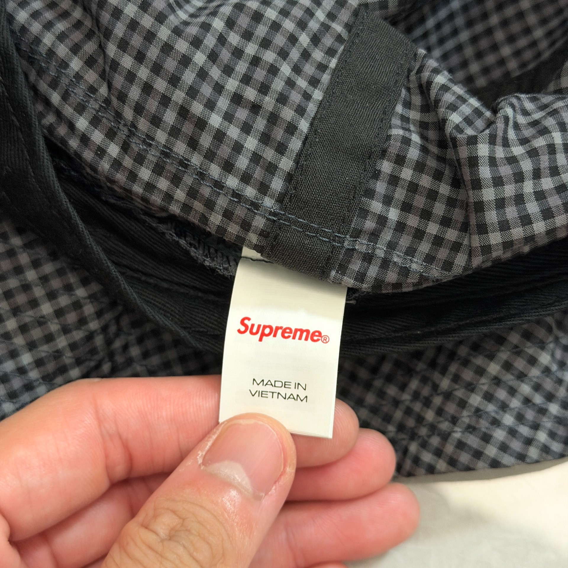 Supreme SS25 Week13 Cordura Bell Hat — back