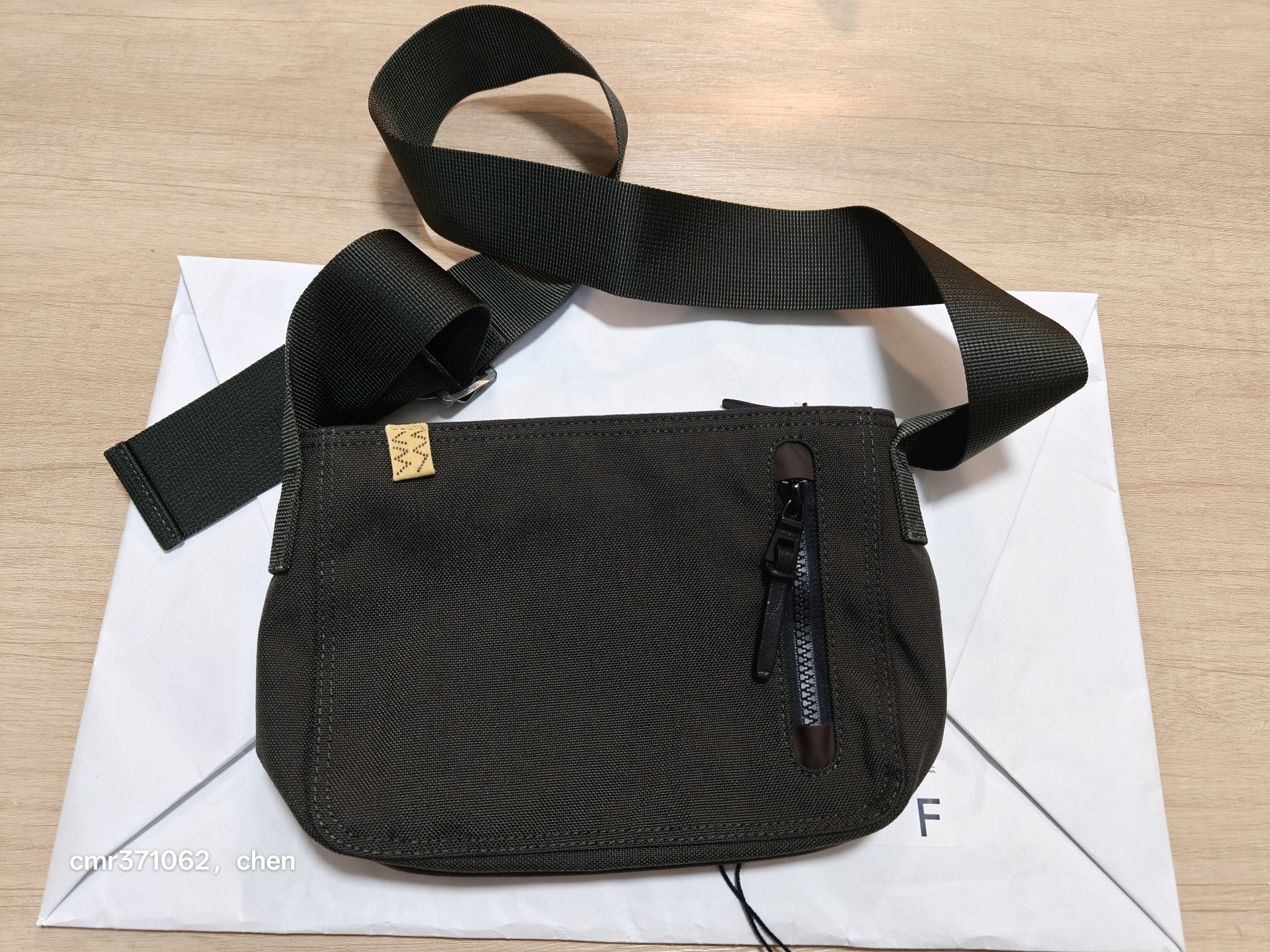 Visvim 26SS Cordura Charlie II Tote — label