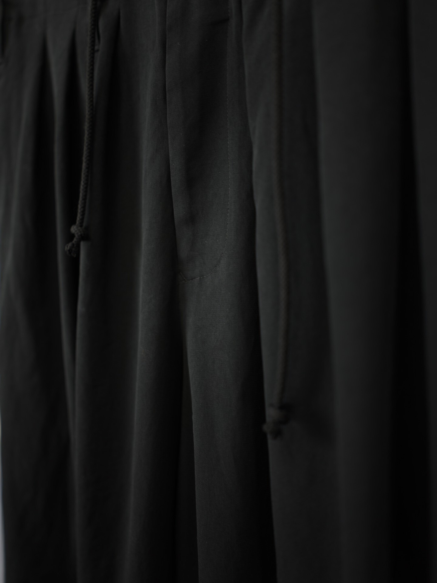 Yohji Yamamoto 20SS Triacetate Balloon Pants — label