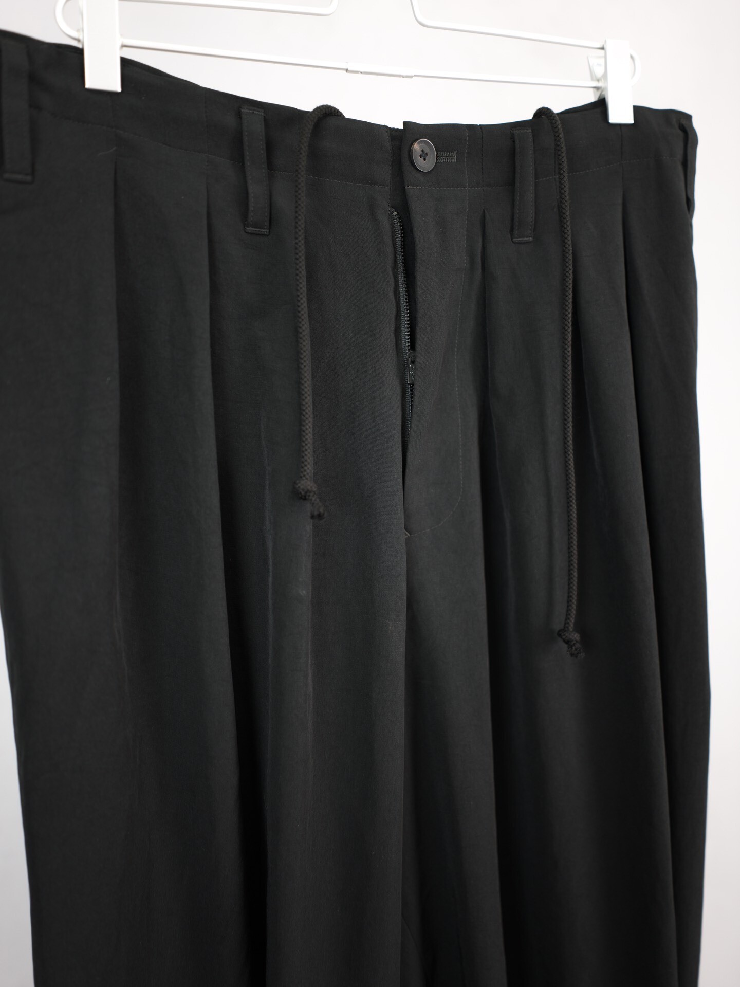 Yohji Yamamoto 20SS Triacetate Balloon Pants — back