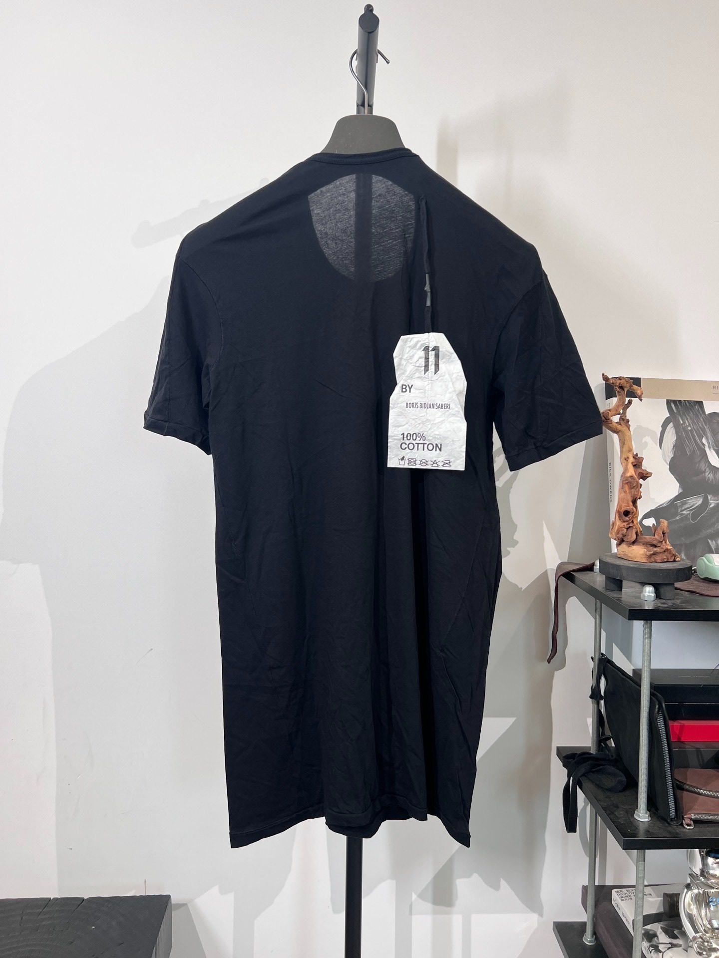 Boris Bidjan Saberi Basic Short Sleeve Tee — front