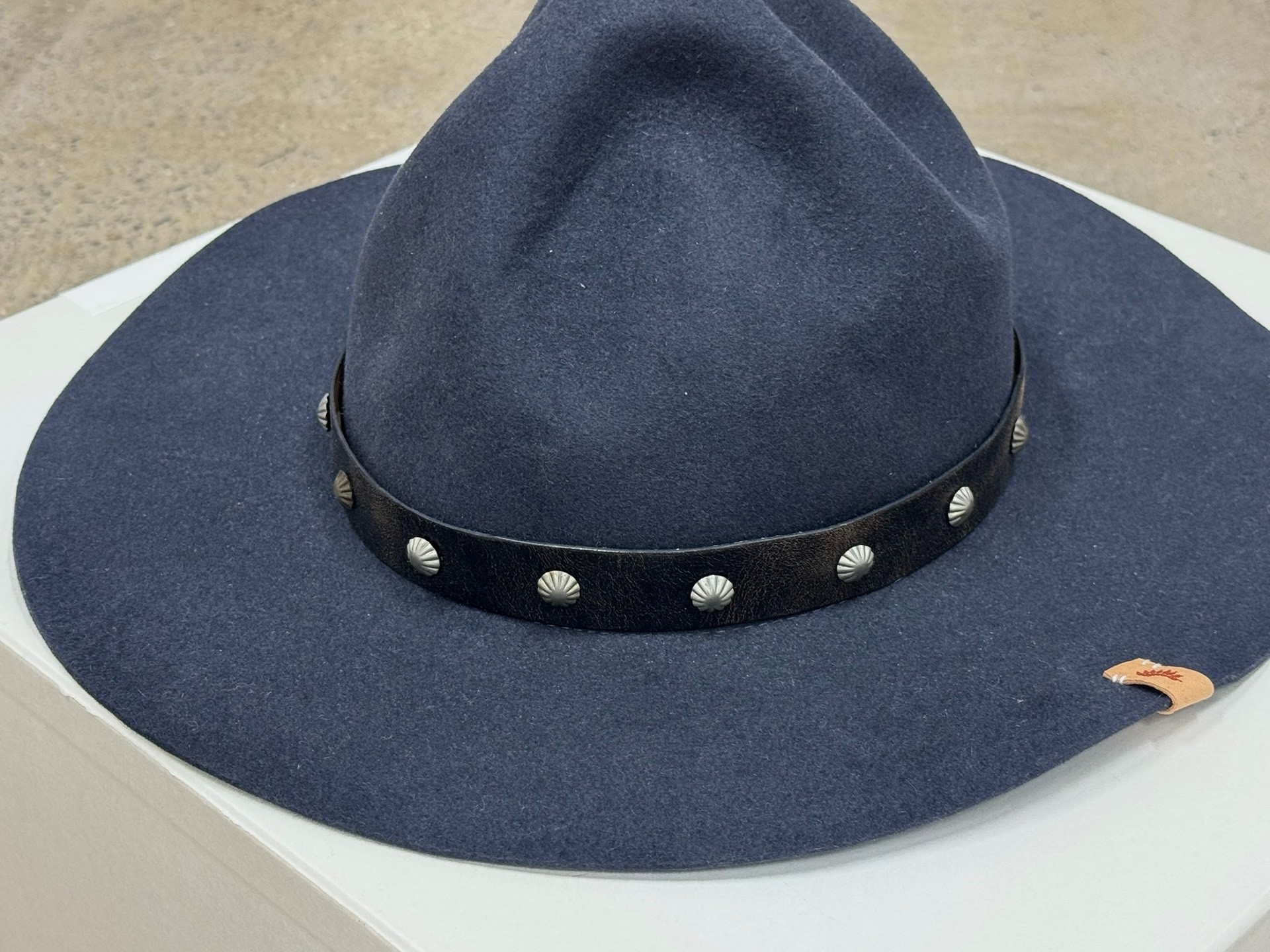 Visvim Laureate Rabbit Fur Cowboy Hat — detail