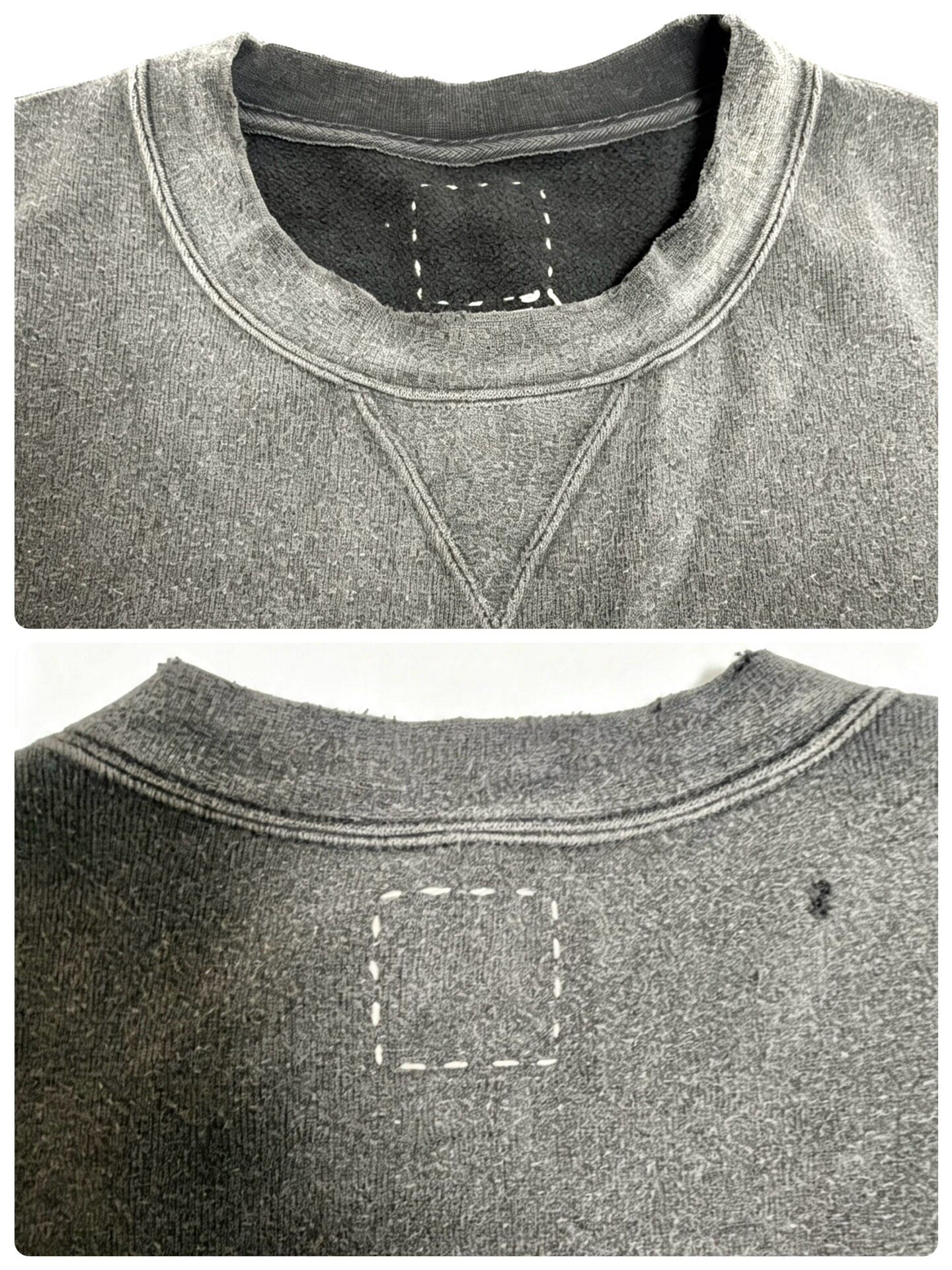 VISVIM 23SS COURT SWEAT S/S CR — detail