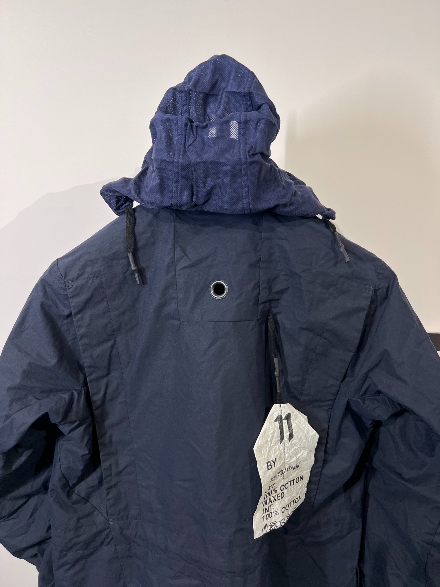 Boris Bidjan Saberi J7 Hunting Jacket — back