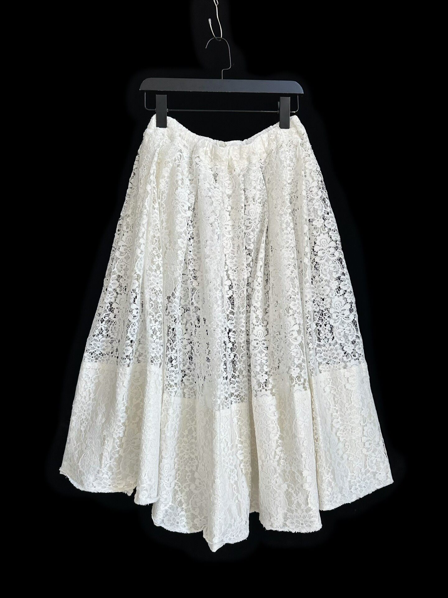 Comme des Garcons Lace Midi Skirt