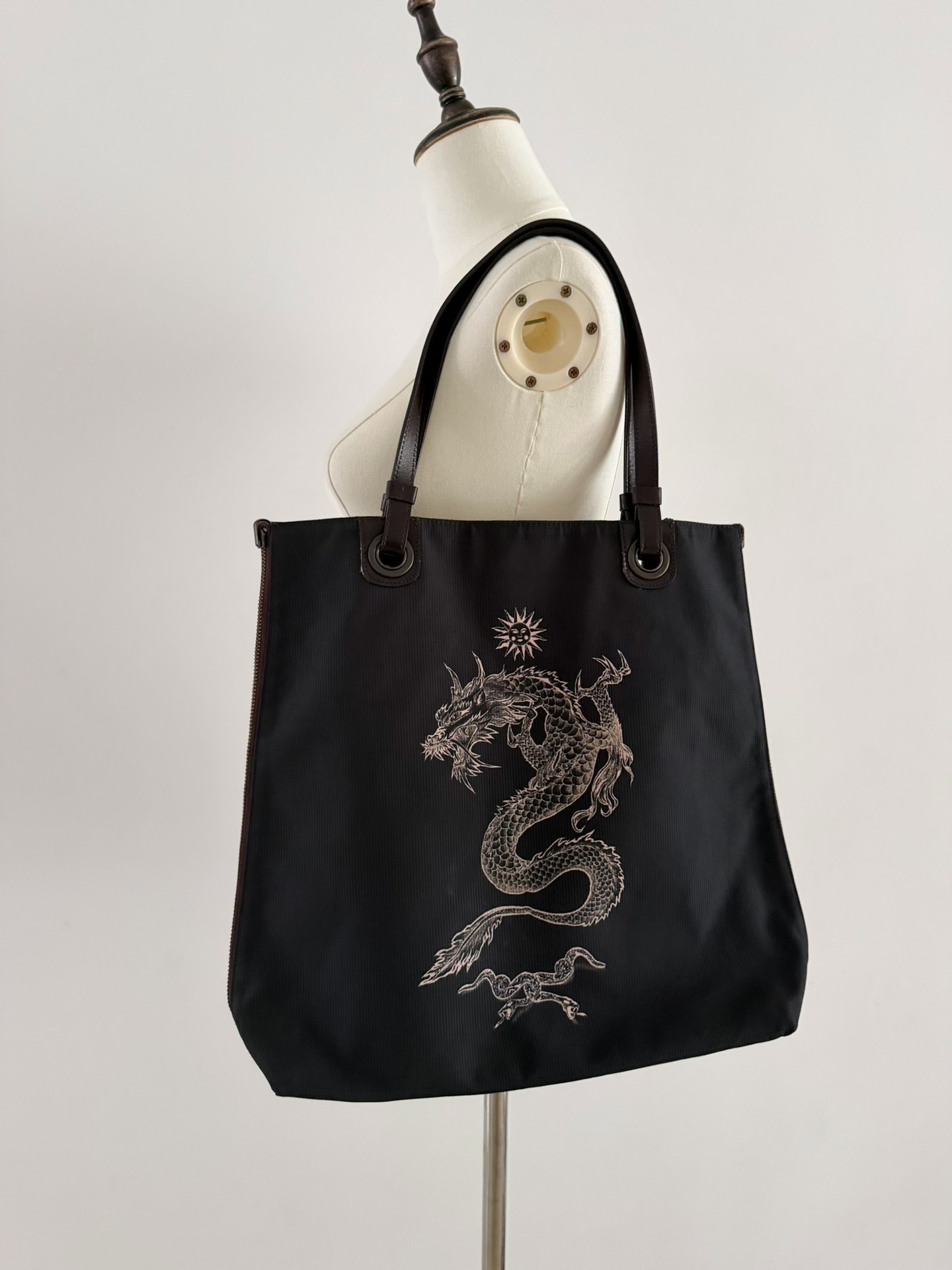 Jean Paul Gaultier Reversible Tote Bag — front