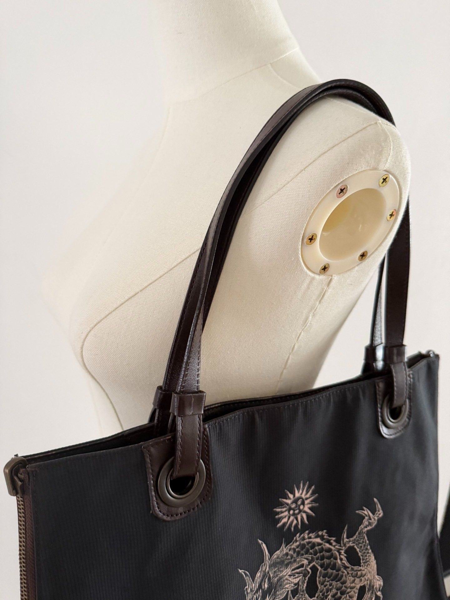 Jean Paul Gaultier Reversible Tote Bag — detail