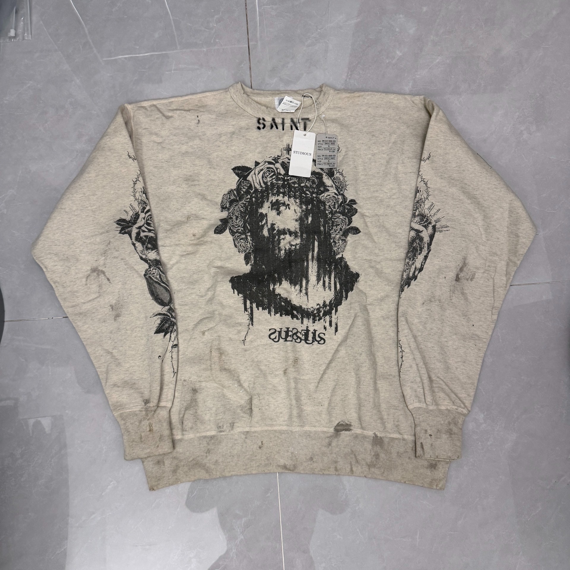 Saint Michael Comic Hooded Sweatshirt