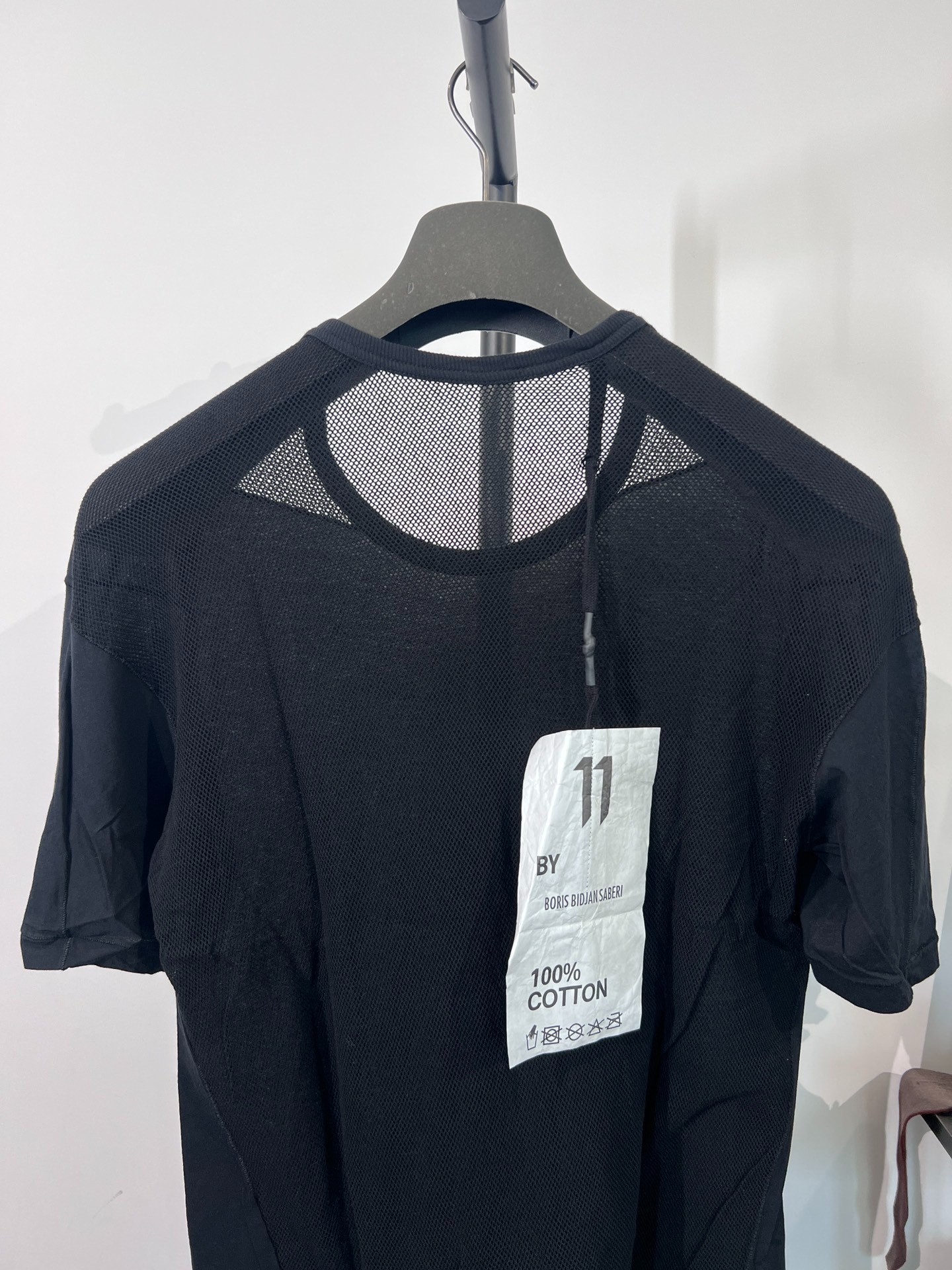 11 by Boris B Saberi Mesh Tee — detail