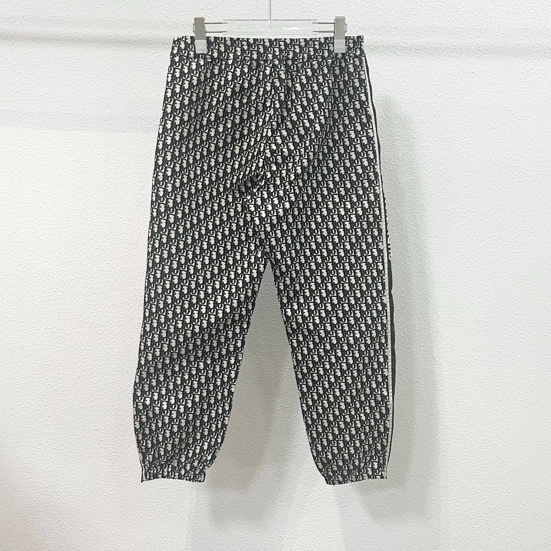 Dior Monogram Blue Jogger Trousers — detail