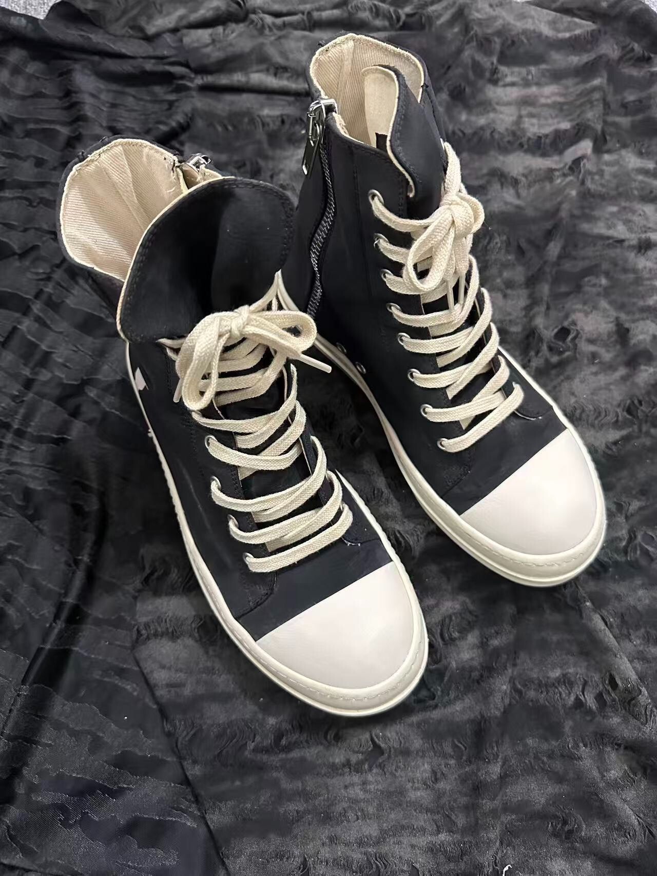Rick Owens DRKSHDW High-Top Shoes — detail
