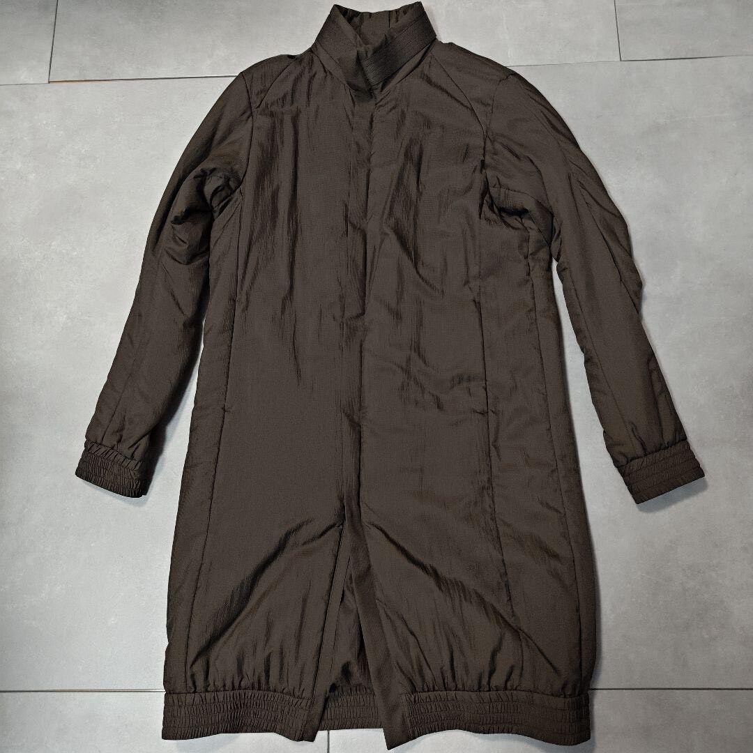 Devoa Long Nylon Cotton Coat