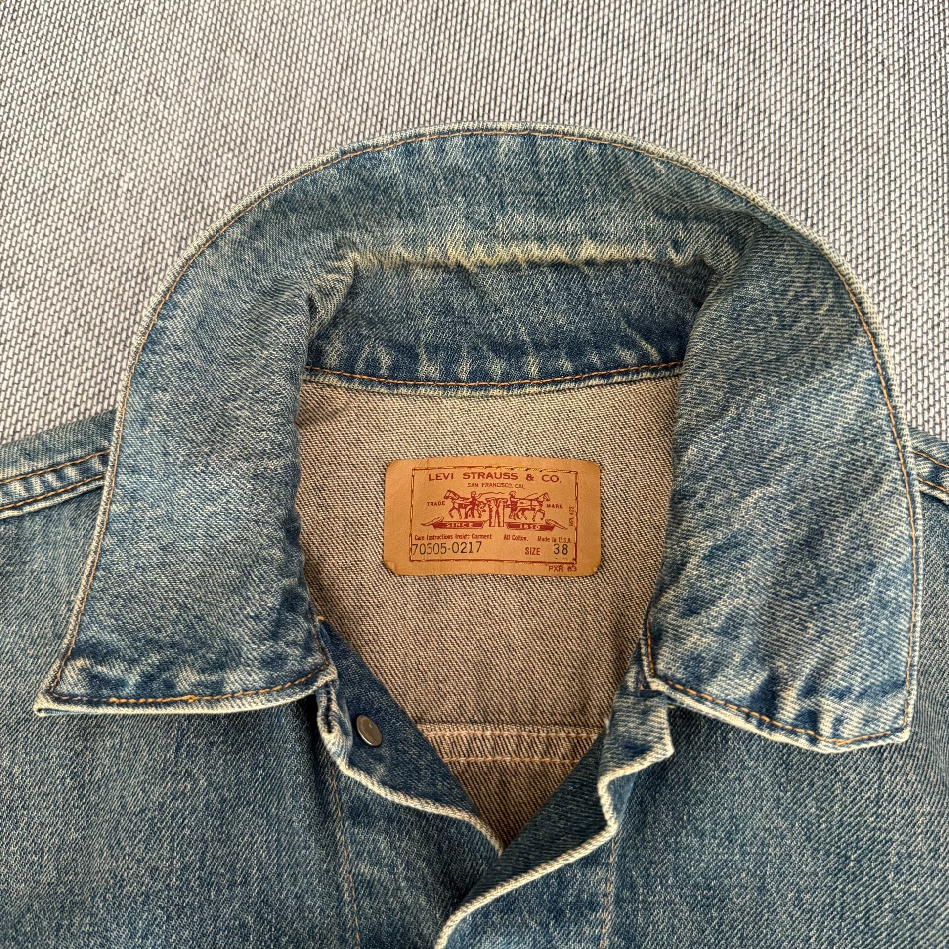 Levis Lvc Type4 Denim Jacket — detail