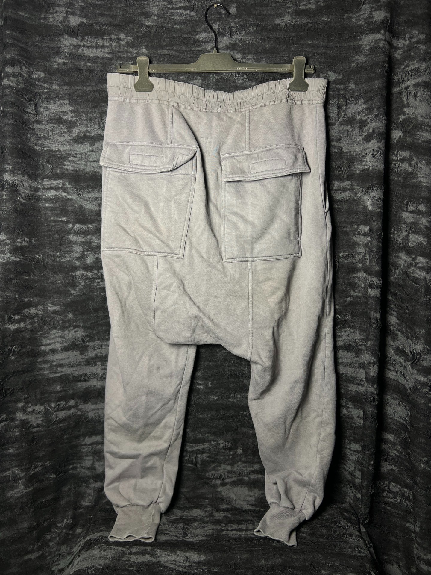 Rick Owens 18FW Gray Harem Pants — back