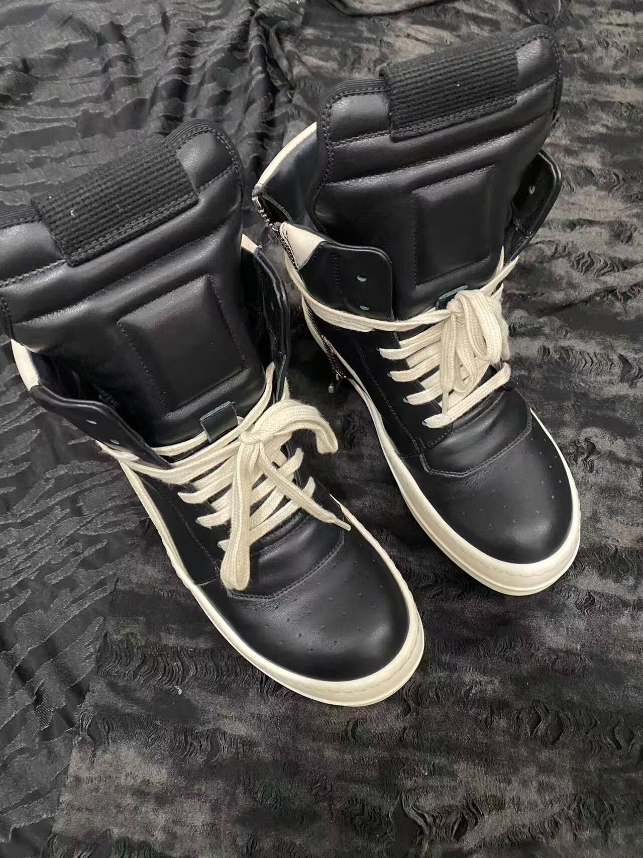 Rick Owens New High-Top Shoes — detail