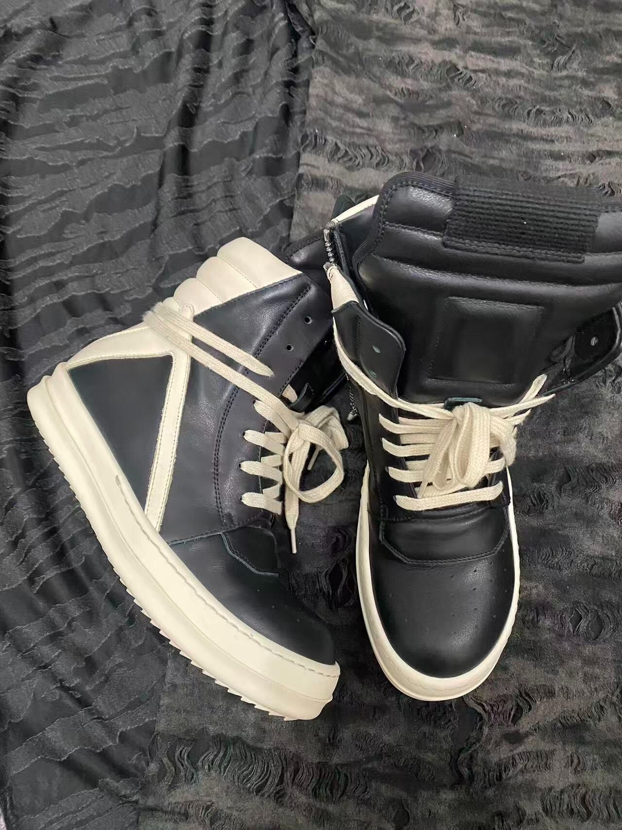 Rick Owens New High-Top Shoes — back