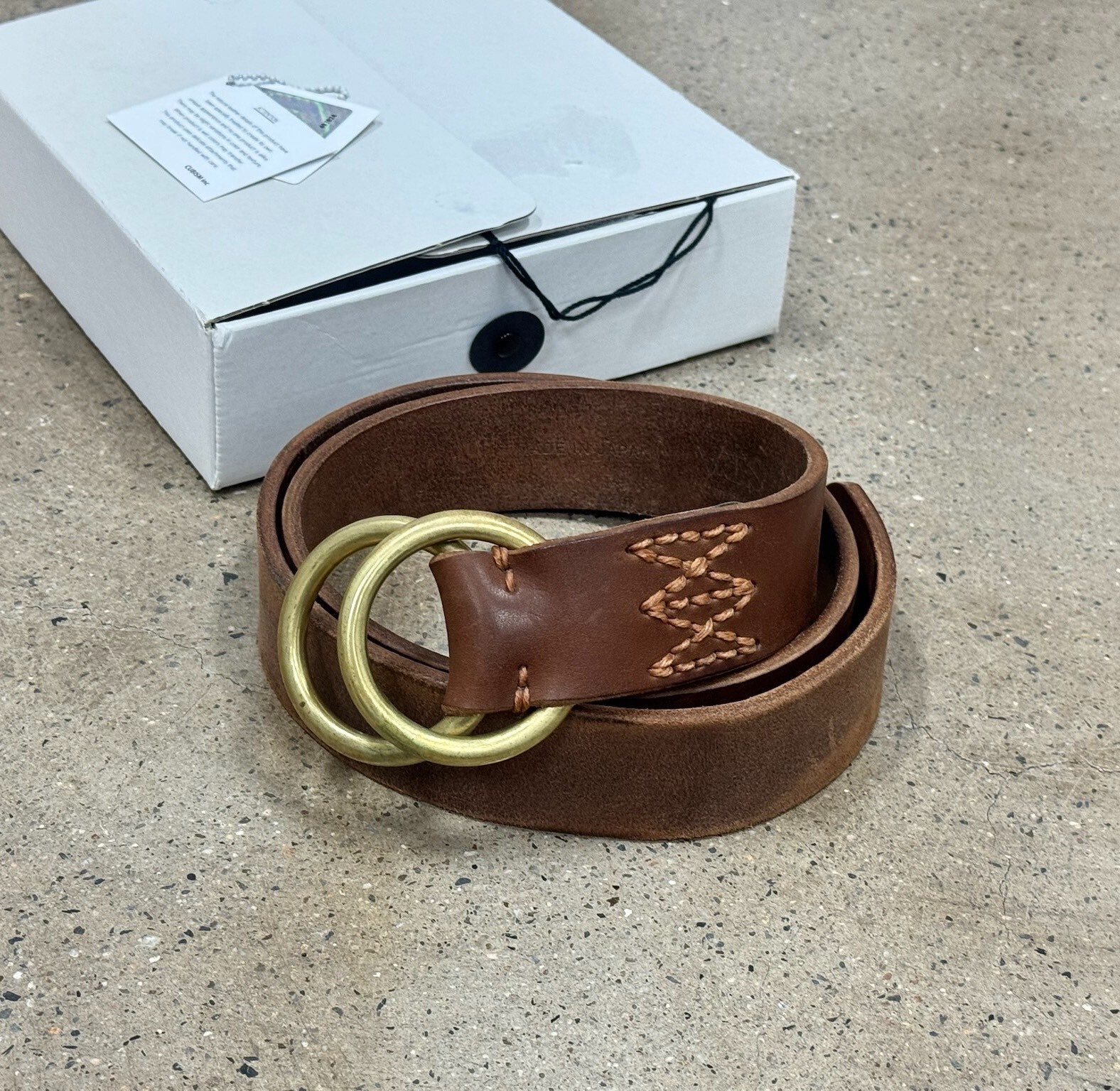 Visvim Double Ring Belt