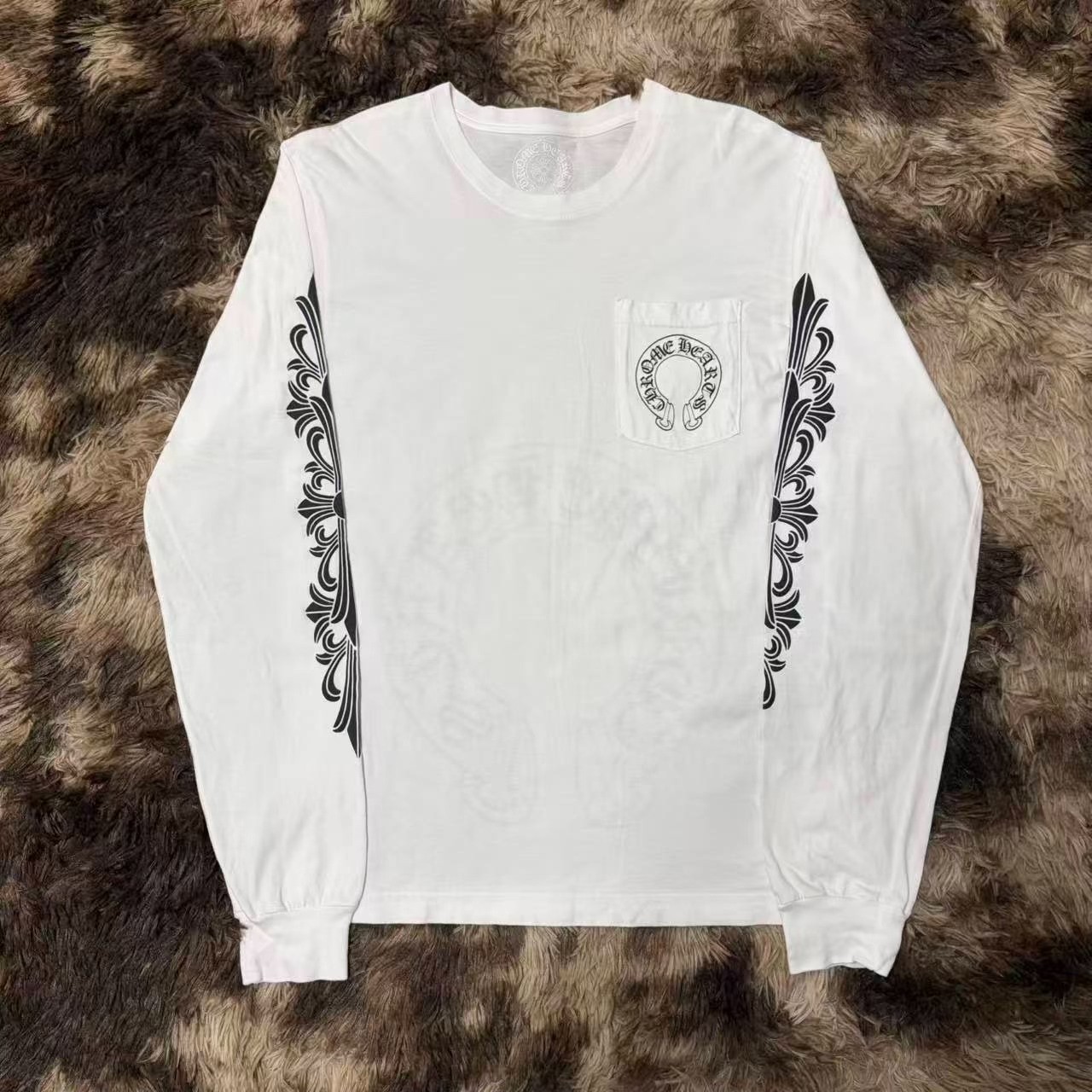 Chrome Hearts Classic Horse Long Sleeve Shirt