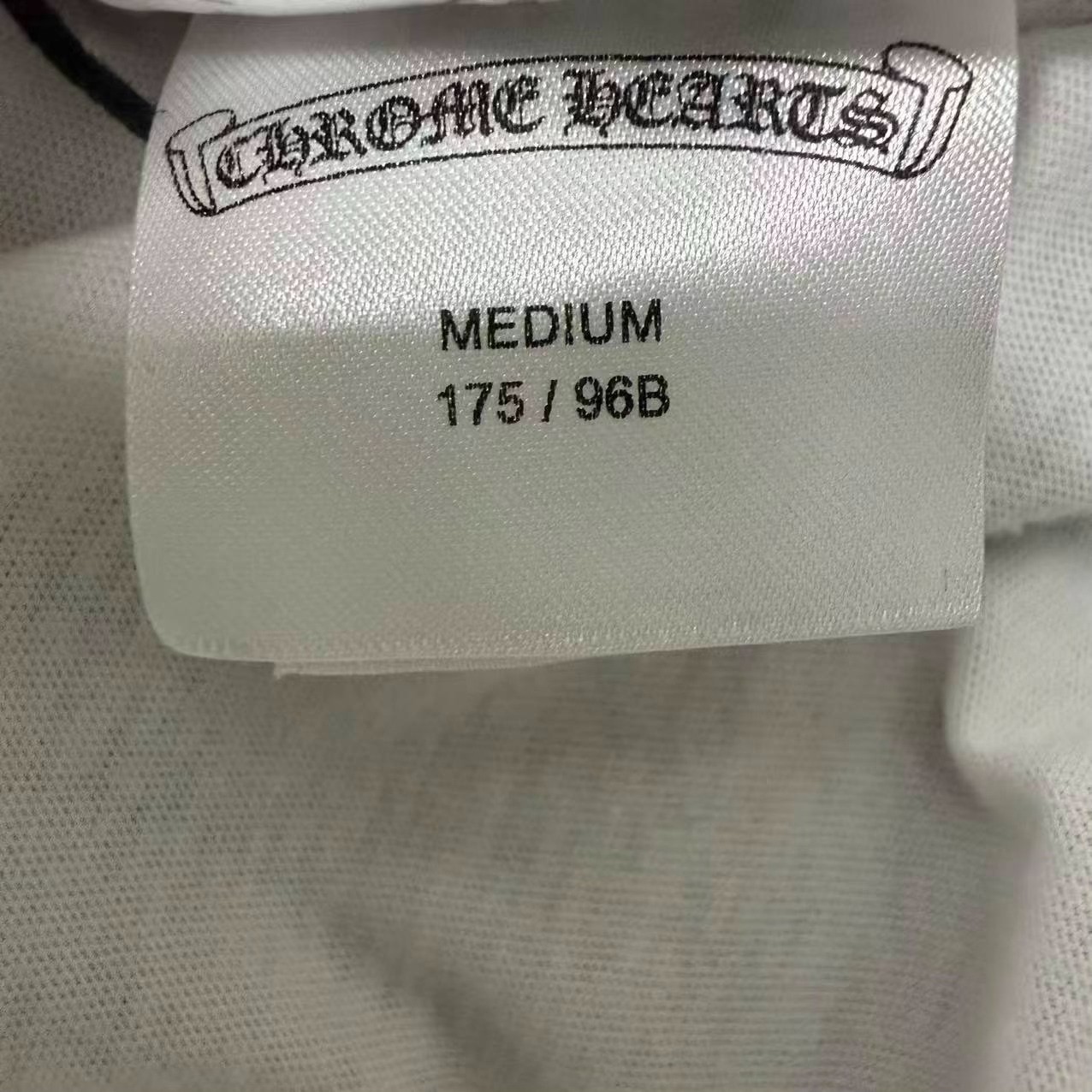 Chrome Hearts Classic Horse Long Sleeve Shirt — label