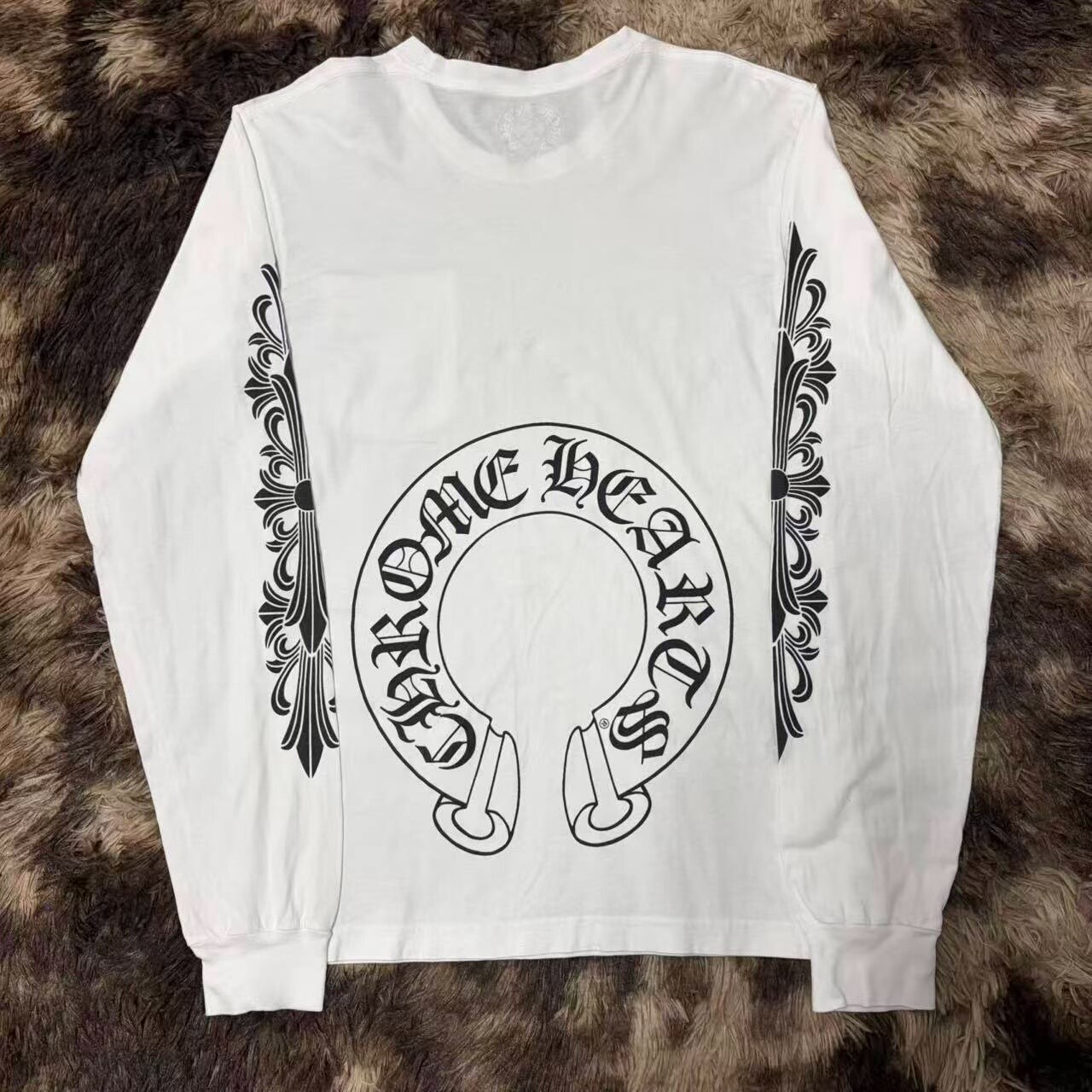 Chrome Hearts Classic Horse Long Sleeve Shirt — front
