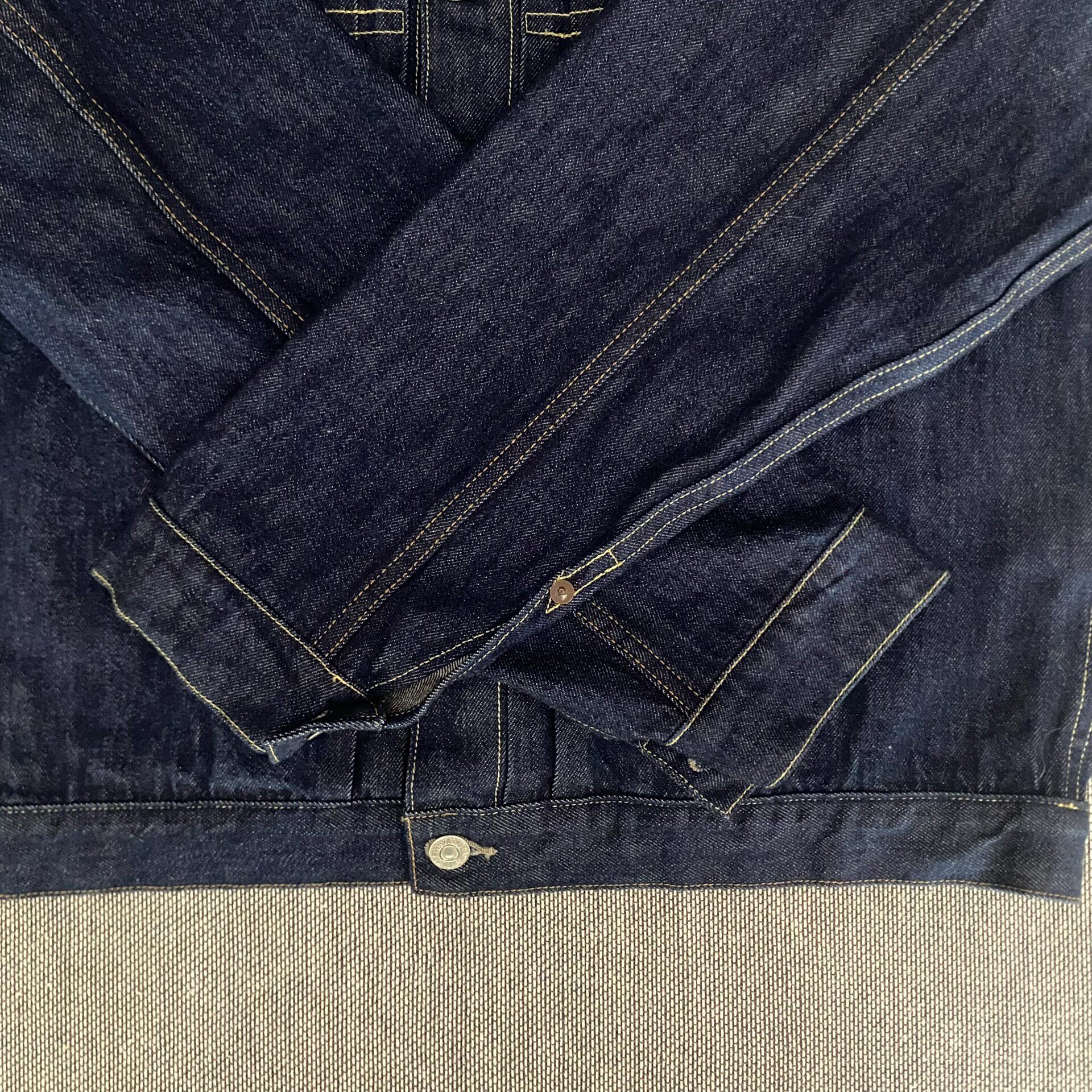 Levi's LVC 506xx Raw Denim Jacket — label