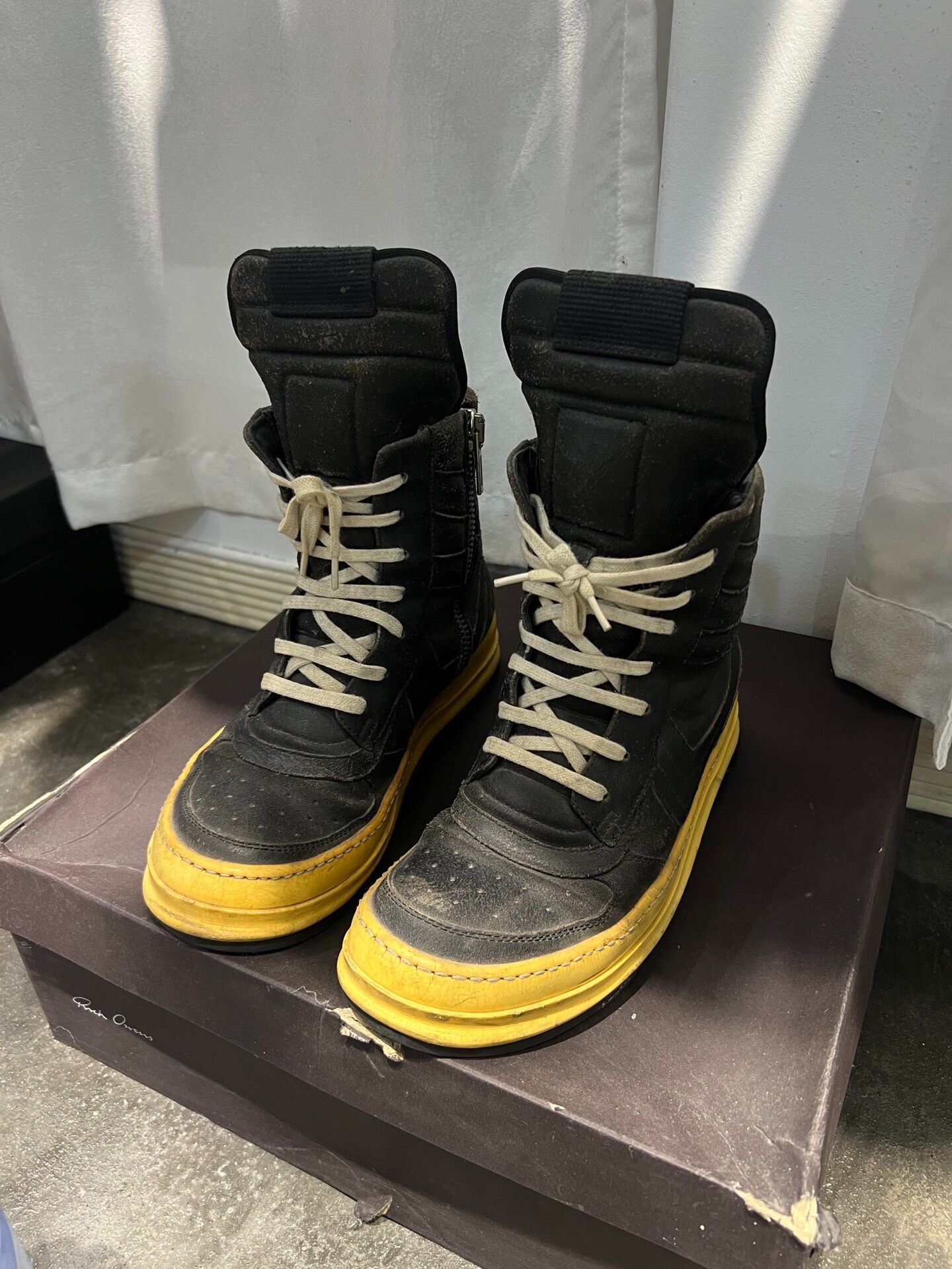 Rick Owens Dunk 08ss Suede High-Top
