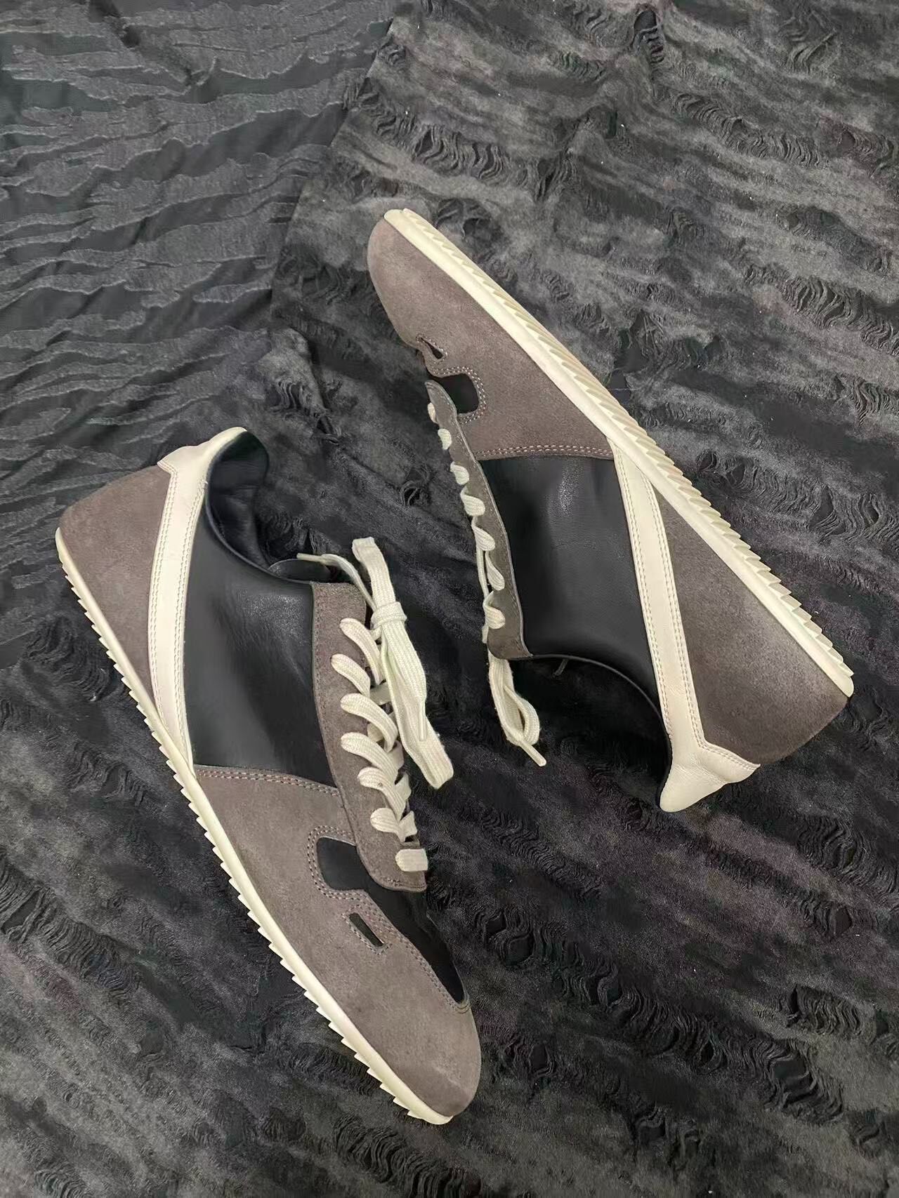 Rick Owens 25FW Low-Top Sneakers — label