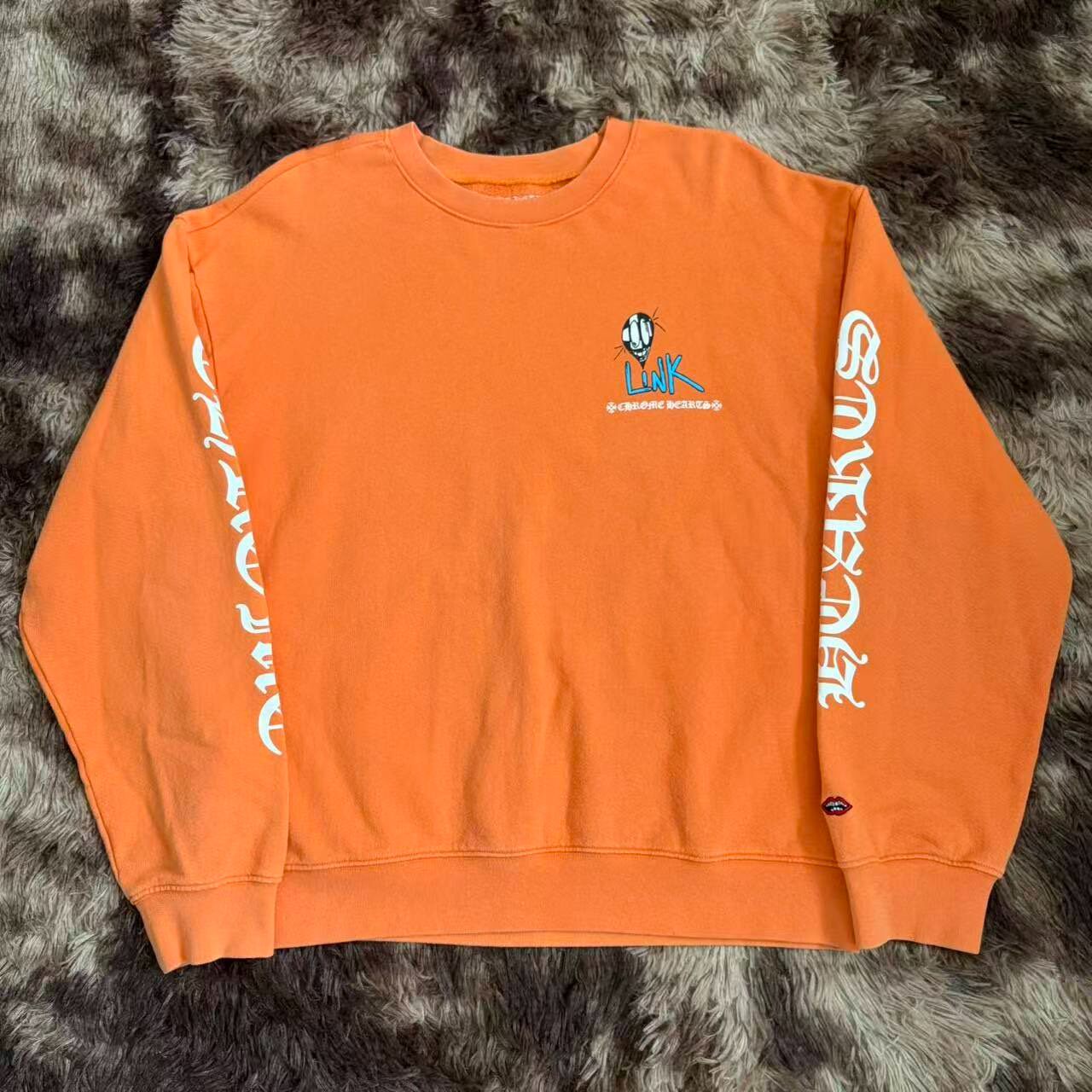 Chrome Hearts Matty Boy Orange Sweatshirt