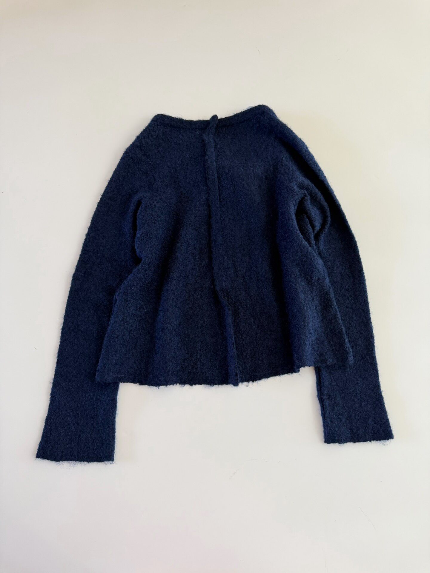 Comme des Garcons Fuzzy Short Jacket — back
