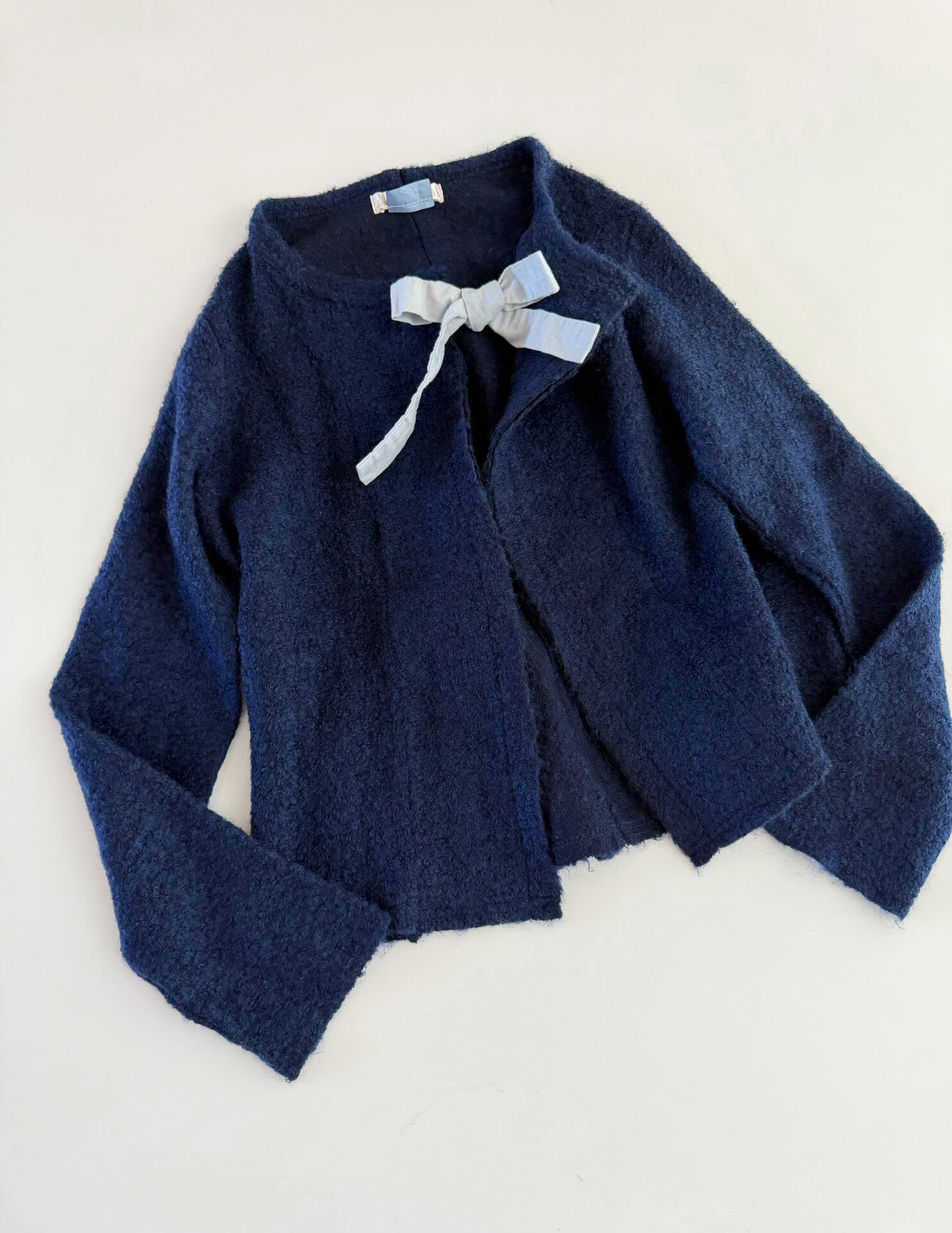 Comme des Garcons Fuzzy Short Jacket — front