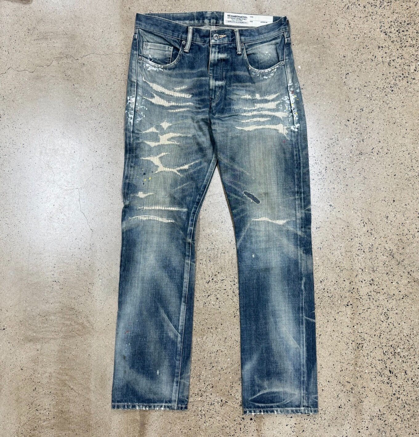 Neighborhood 16SS Distressed Jeans