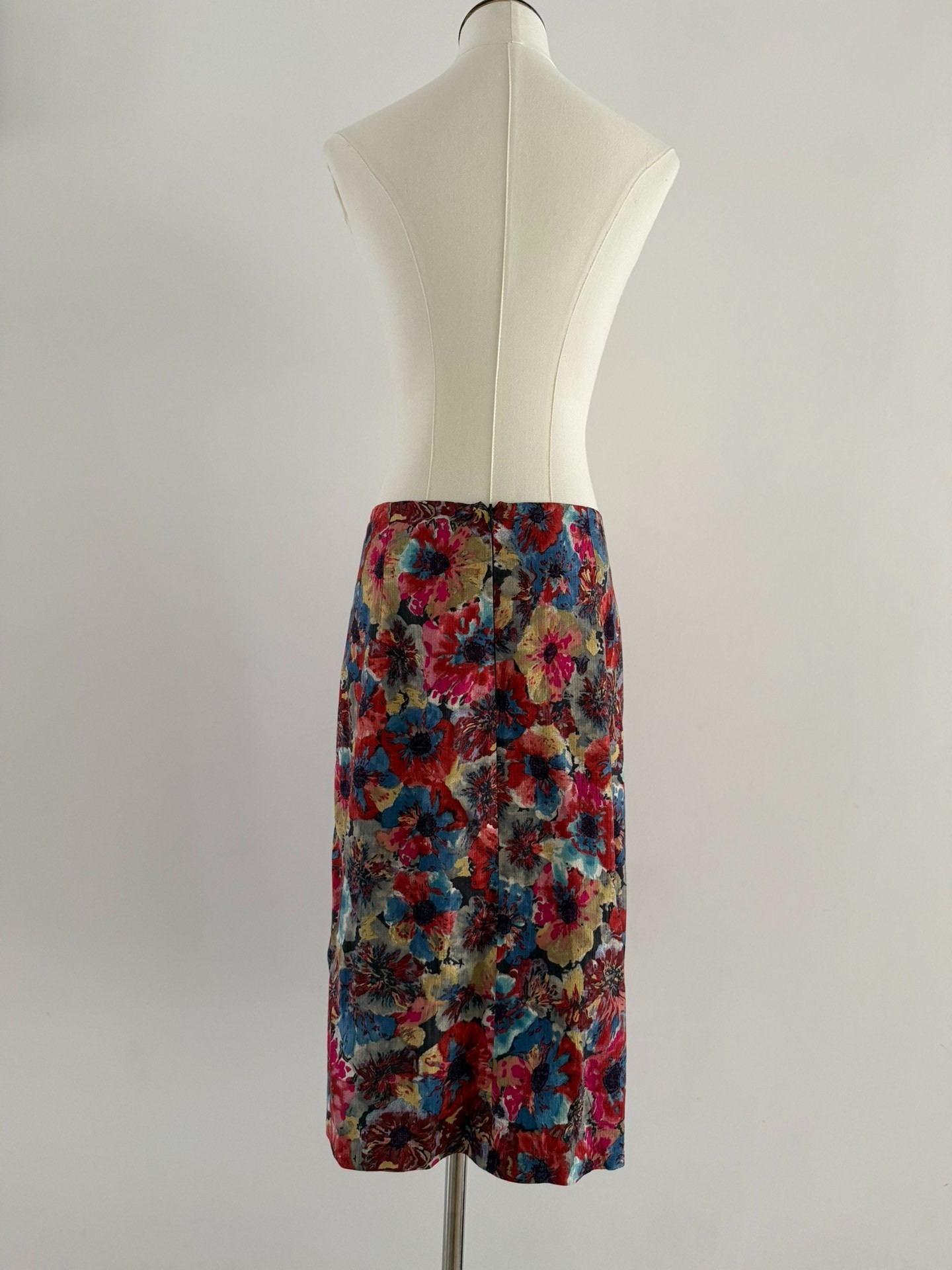 Dries Van Noten Floral Short Skirt — back