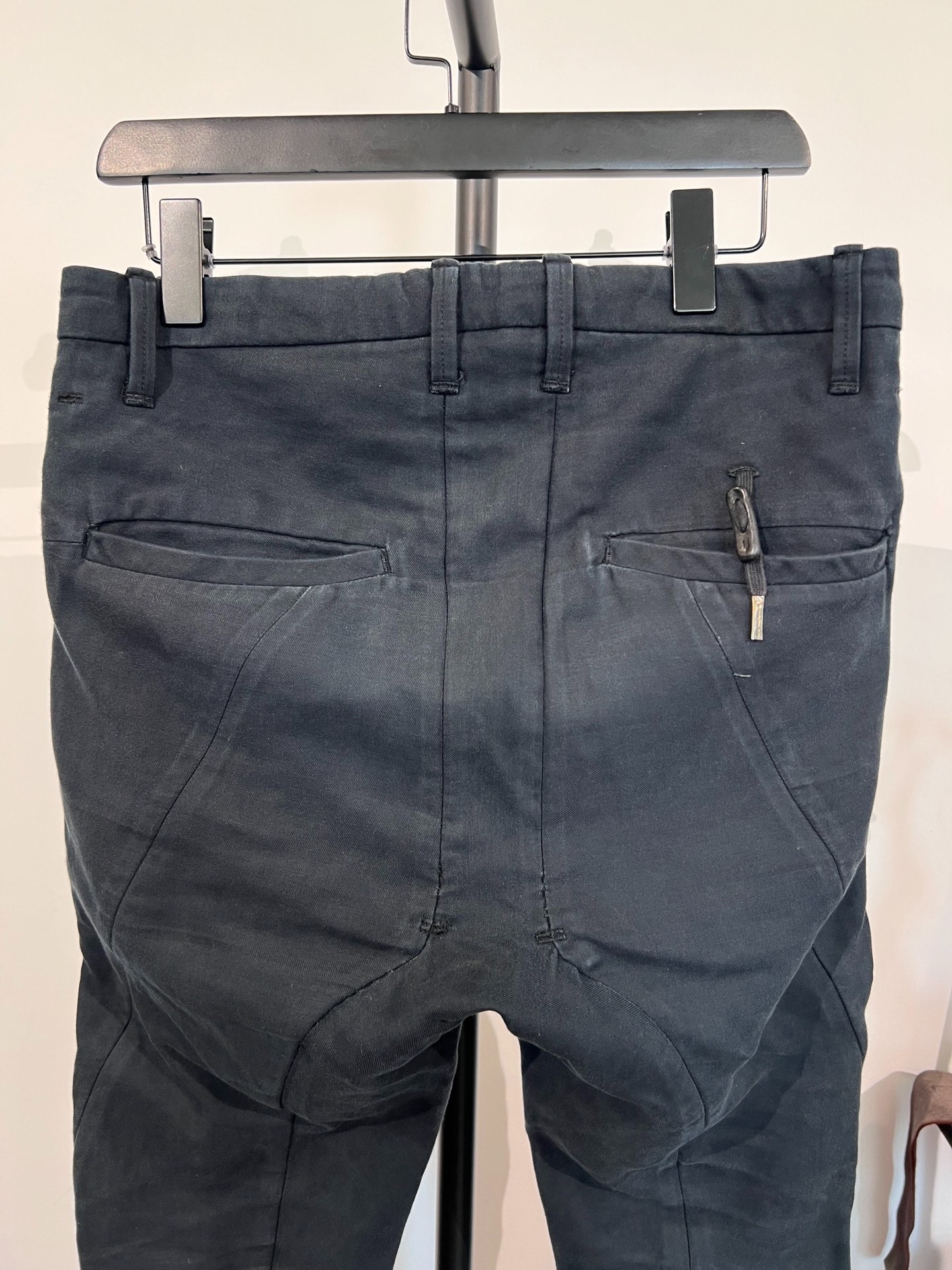 Boris Bidjan Saberi P15 Slim Straight Jeans — back