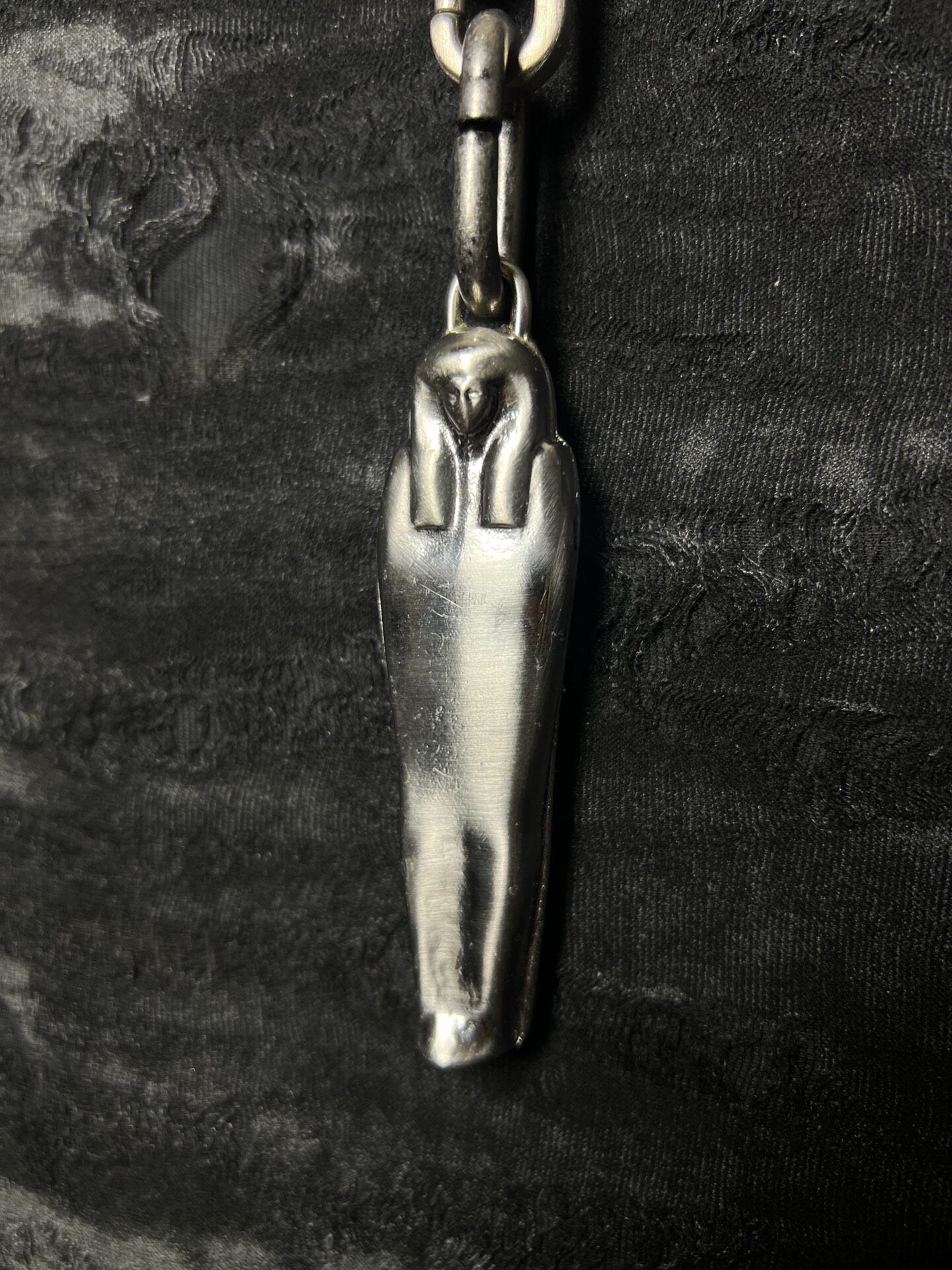 Rick Owens 22SS Y-Shaped Necklace — back