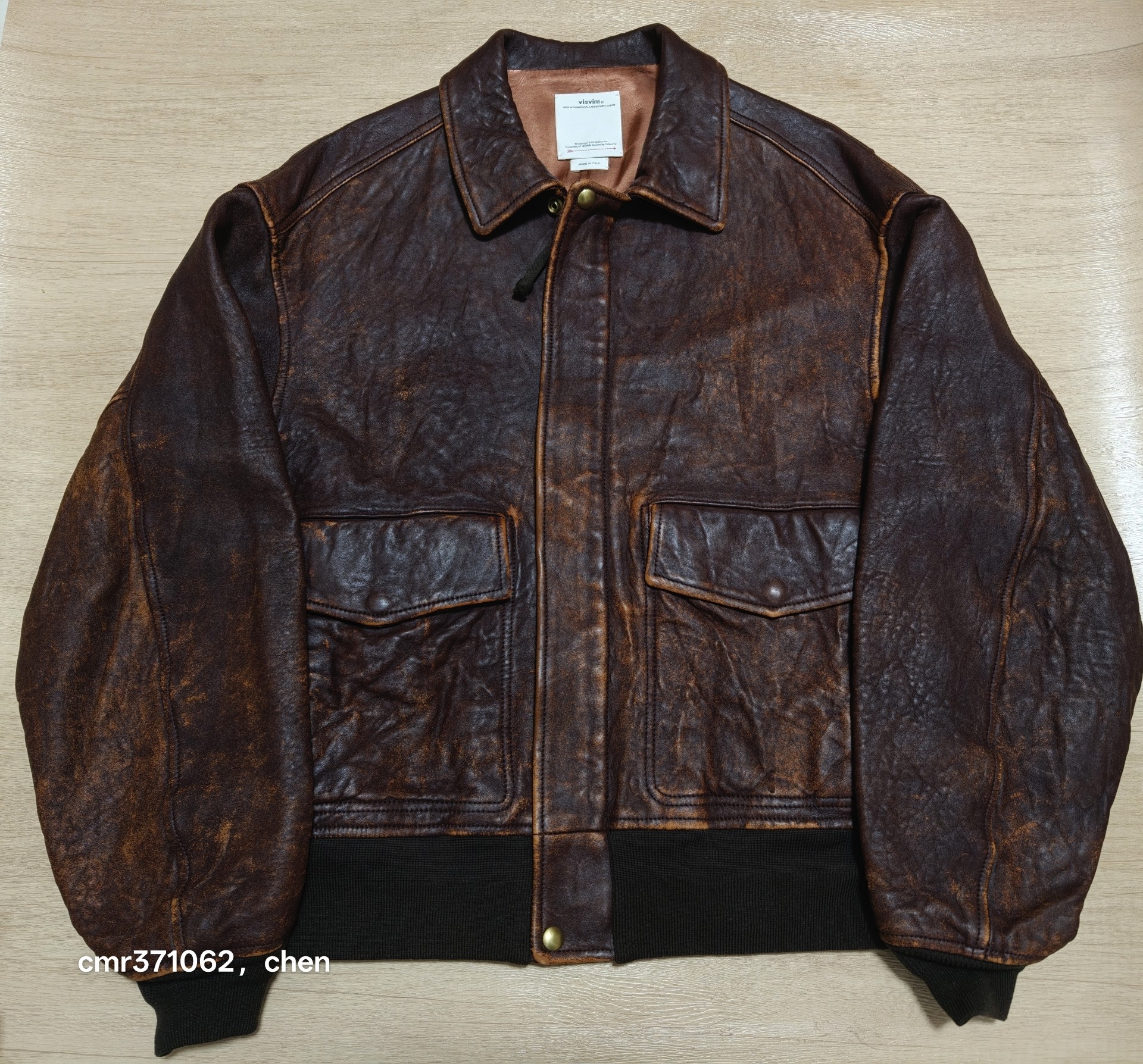 Visvim 22AW Elmendorf Leather Jacket