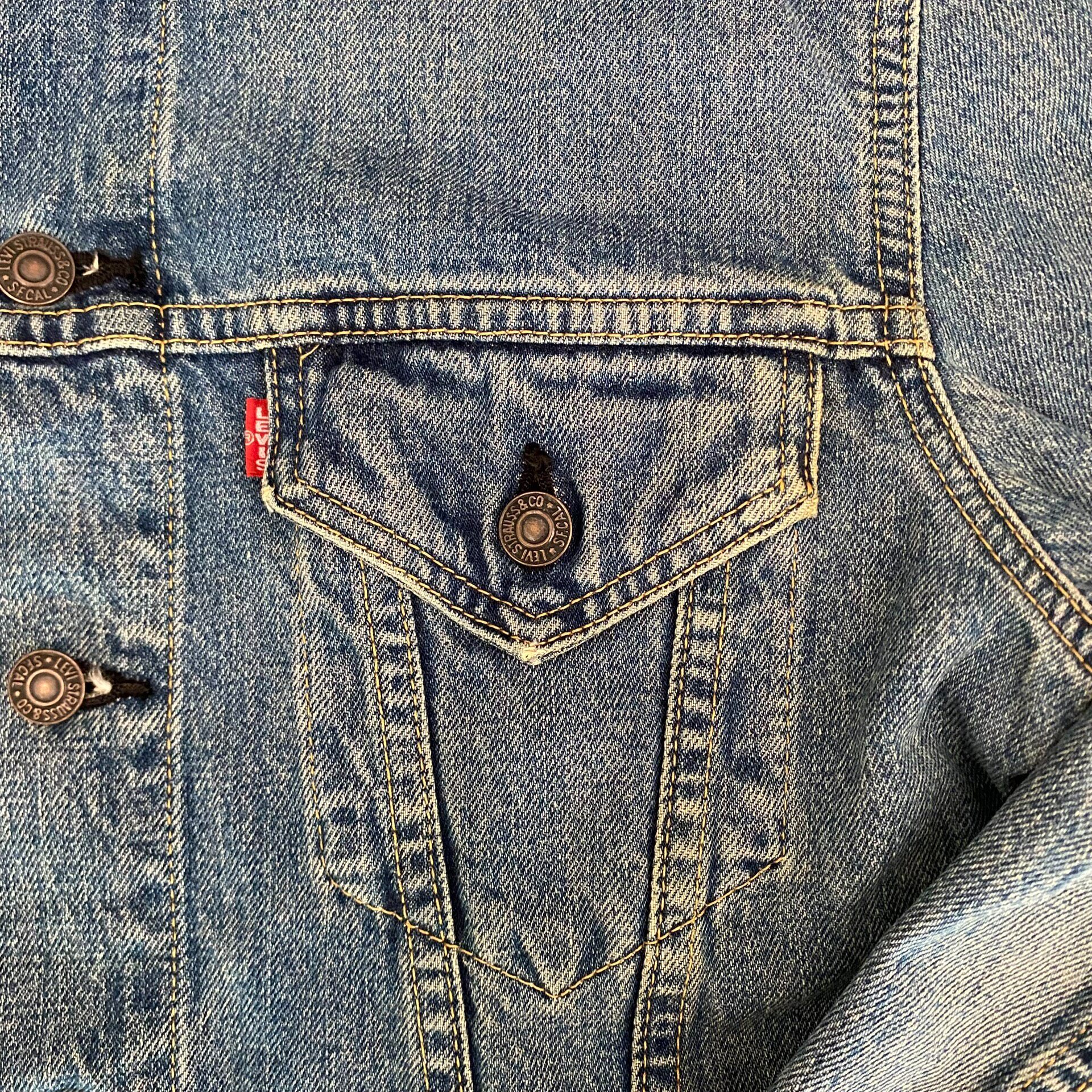 Levi's LVC 71557 Denim Jacket — label