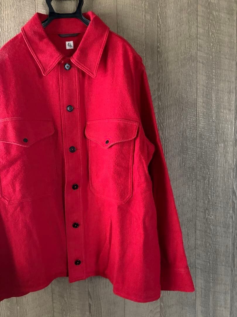 Kaptain Sunshine Silk CPO Jacket — detail