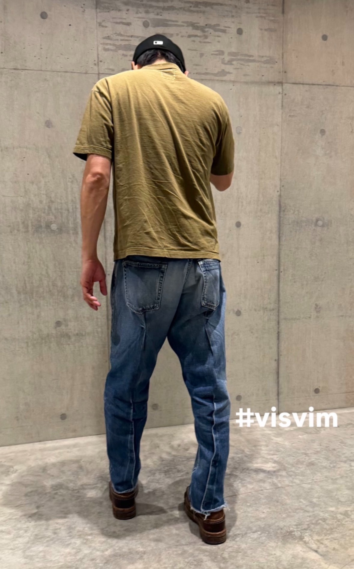 Visvim 22AW Journeyman Denim Pants — detail