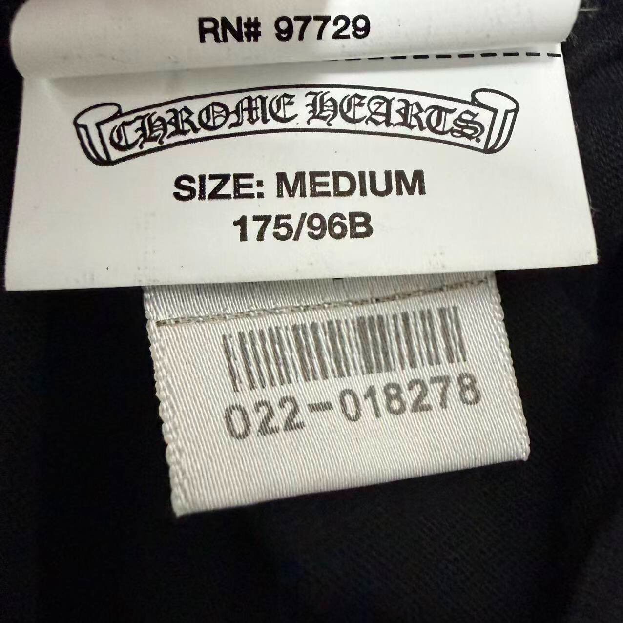 Chrome Hearts Las Vegas Limited Long Sleeve Tee — back