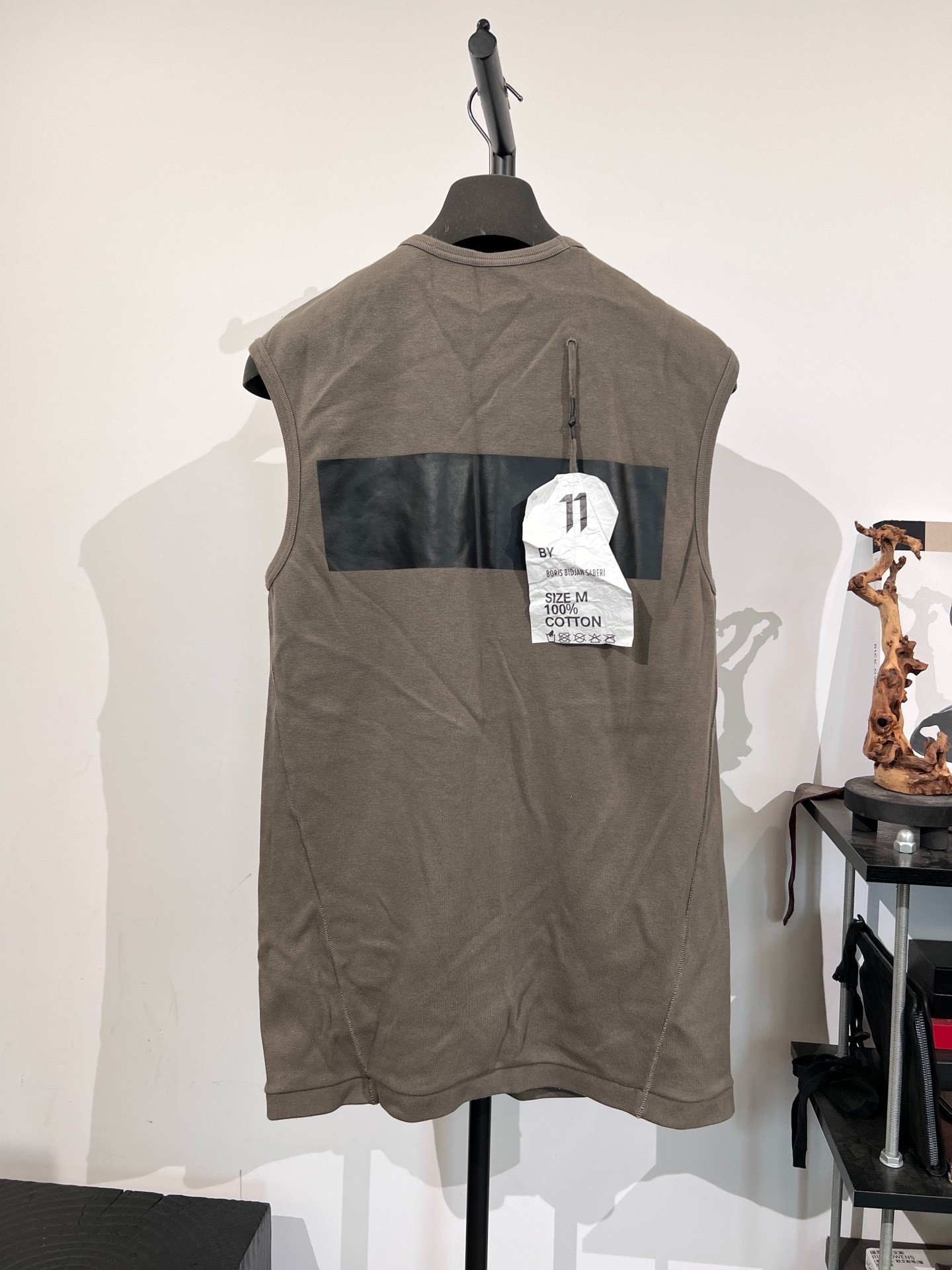 11by Boris Bidjan Saberi V-neck Vest — front