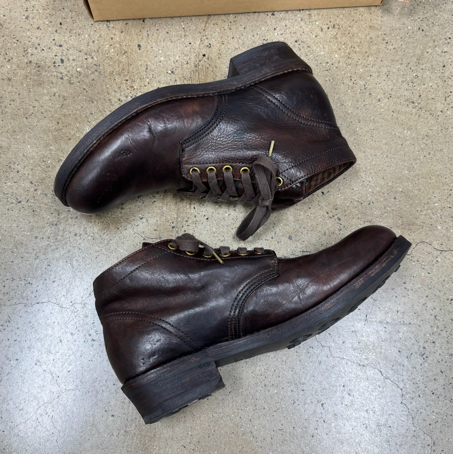 Visvim 18AW ICT Brigadier Boot — label