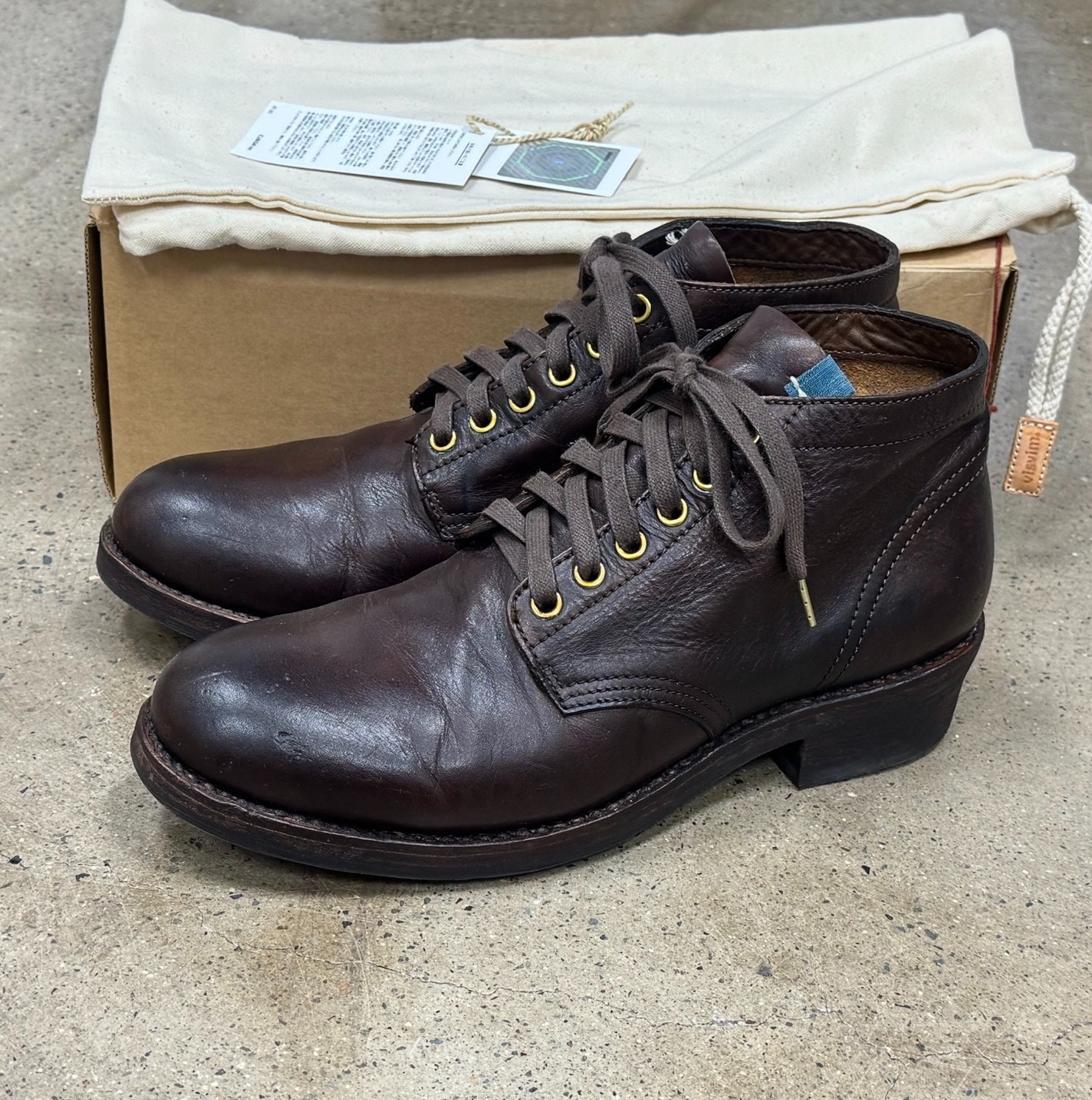 Visvim 18AW ICT Brigadier Boot