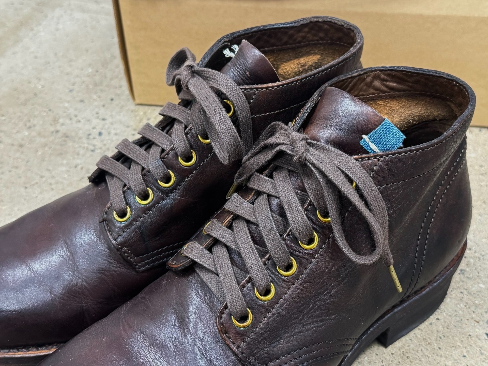 Visvim 18AW ICT Brigadier Boot — back