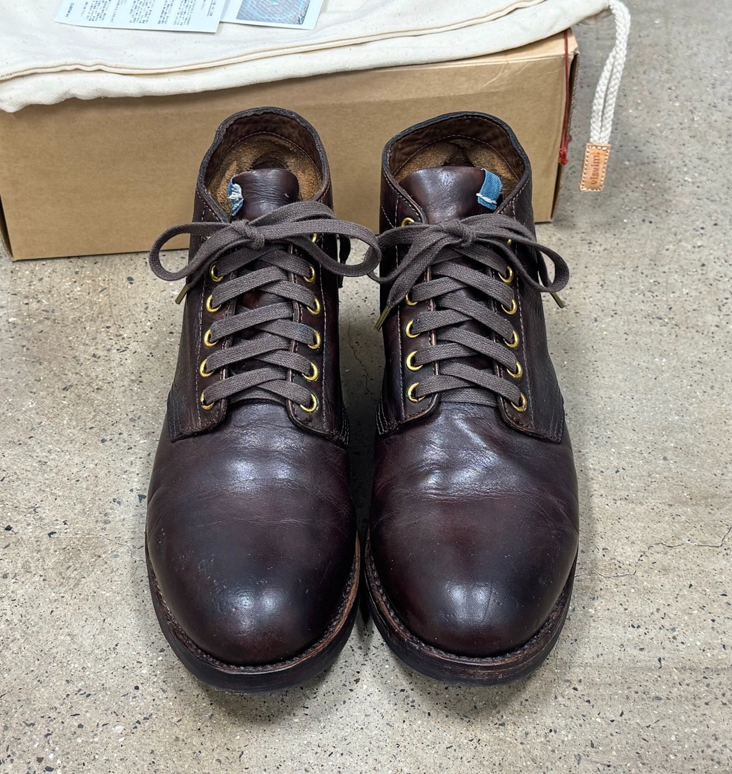 Visvim 18AW ICT Brigadier Boot — front