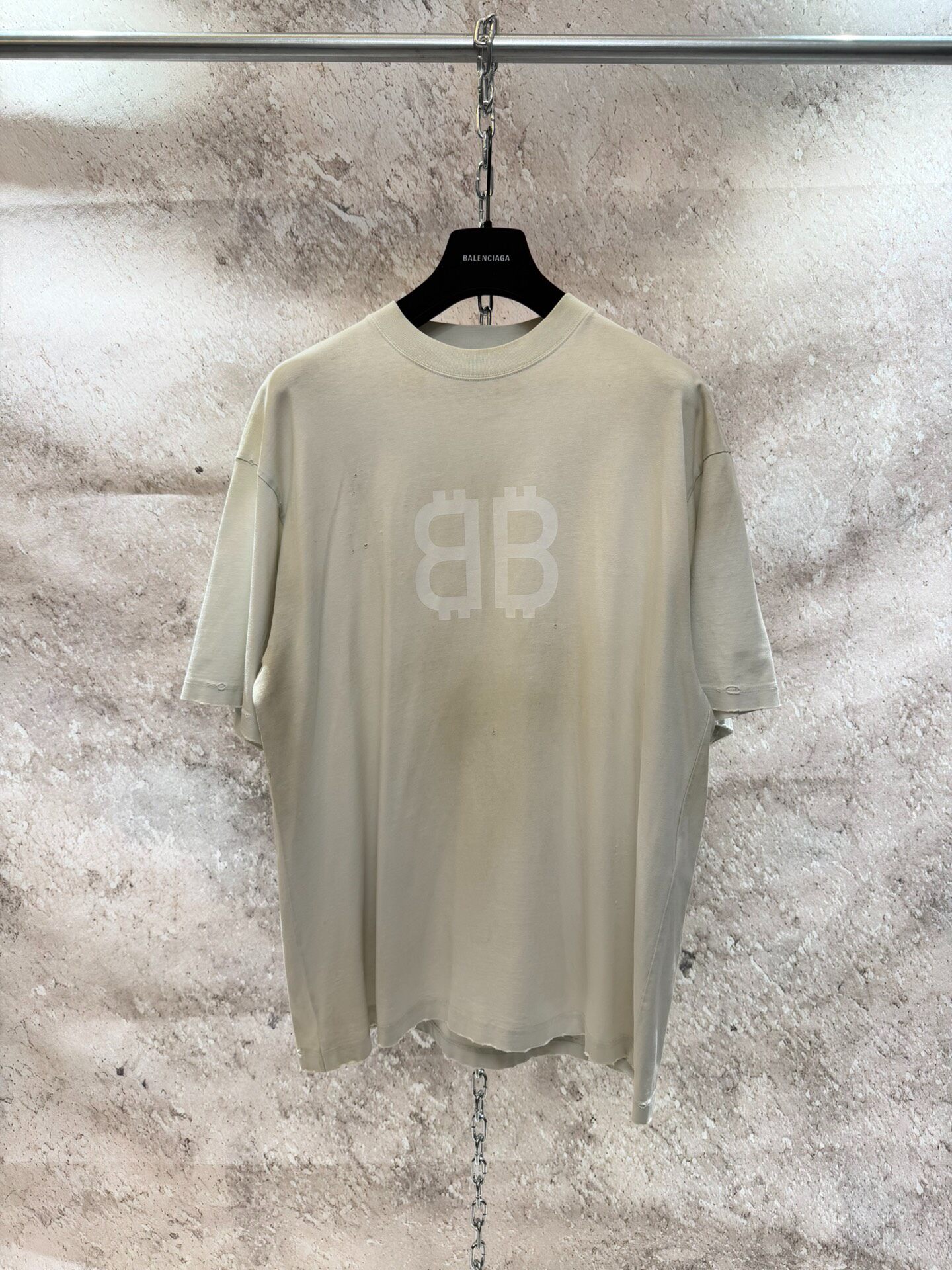 Balenciaga Double B Short Sleeve Tee